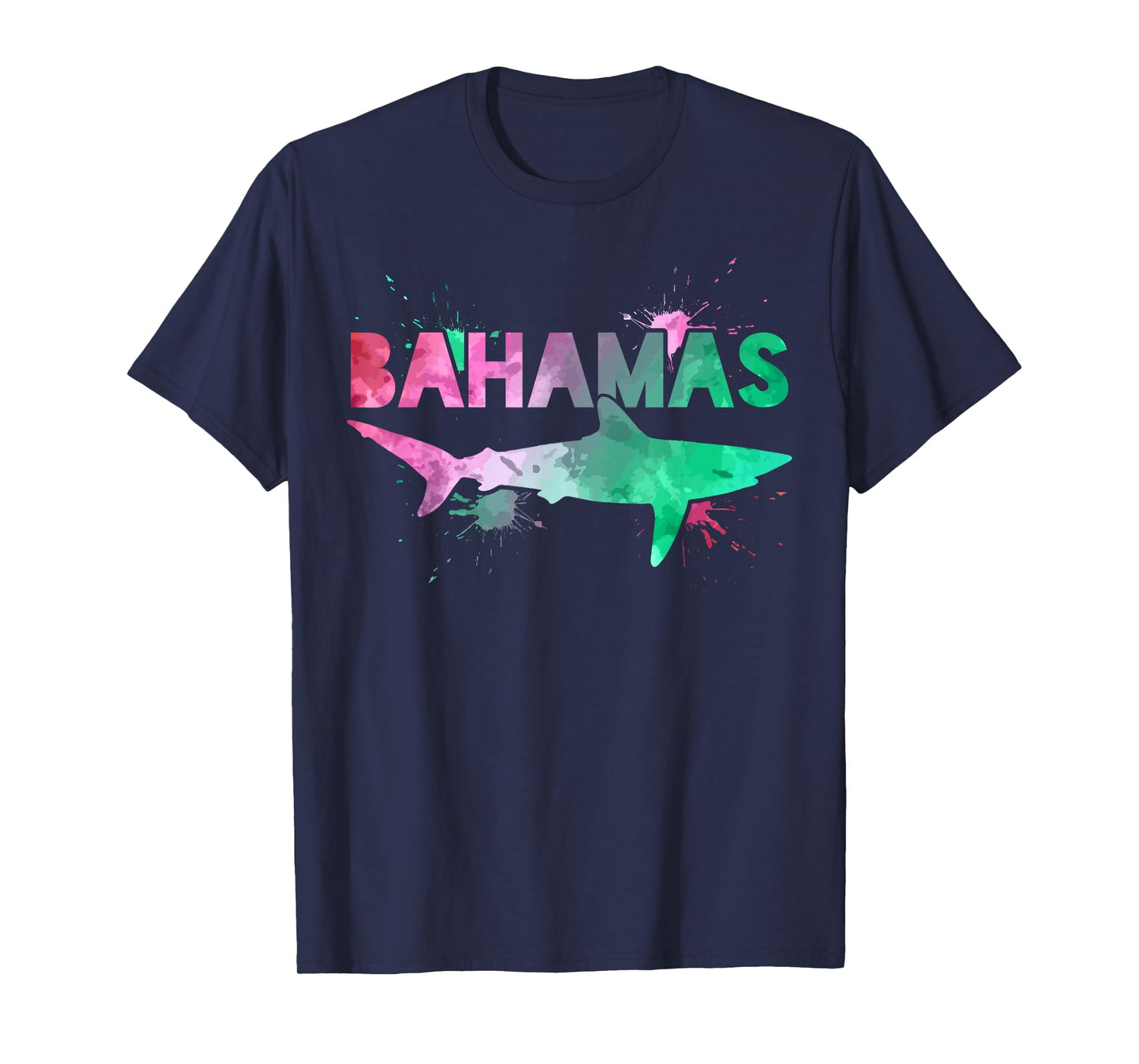 Bahamas Shark Diving Surfer Souvenir Gift T-Shirt