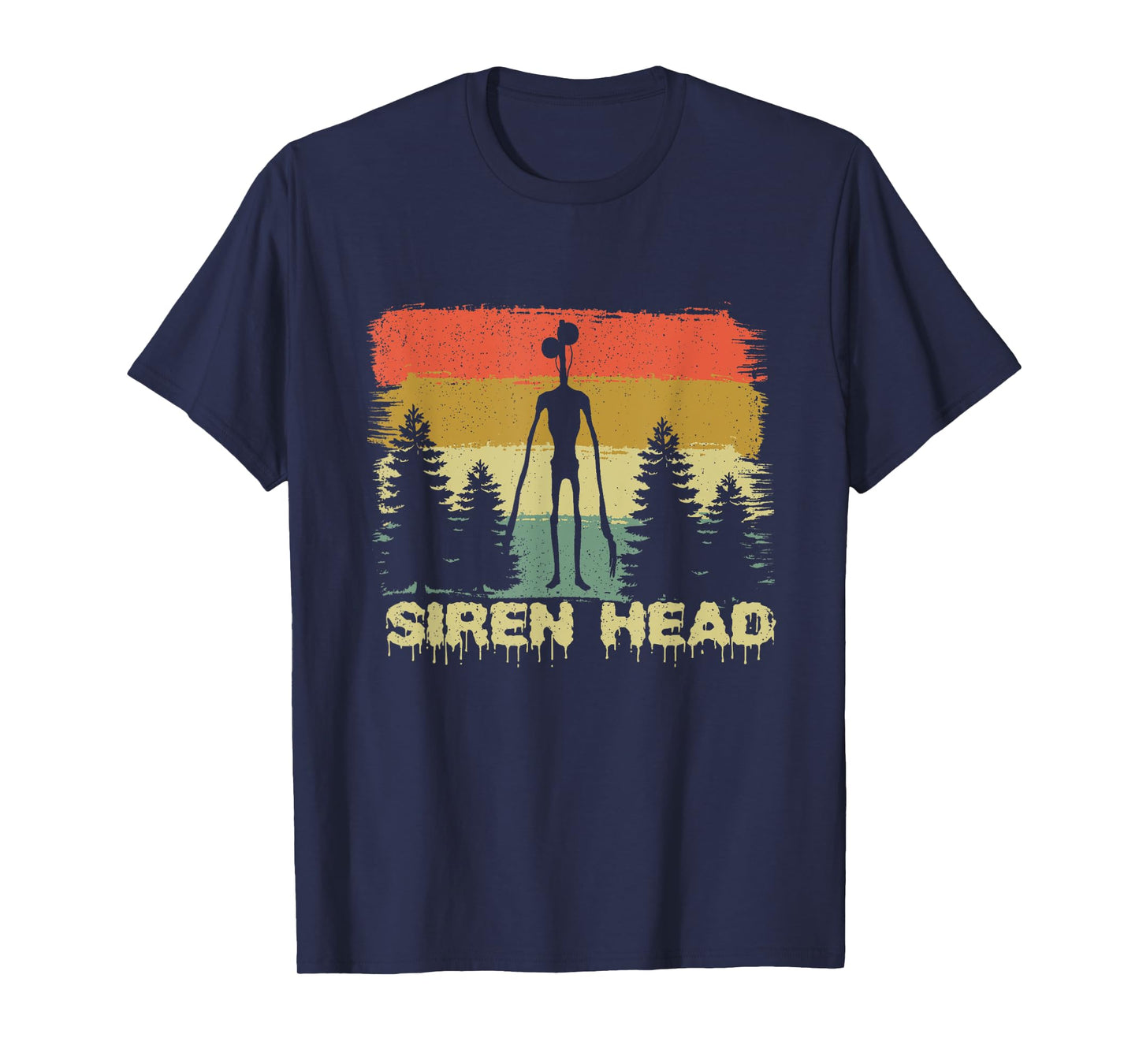 Monster Myth Siren Head Mysterious Creature Creepy Halloween T-Shirt