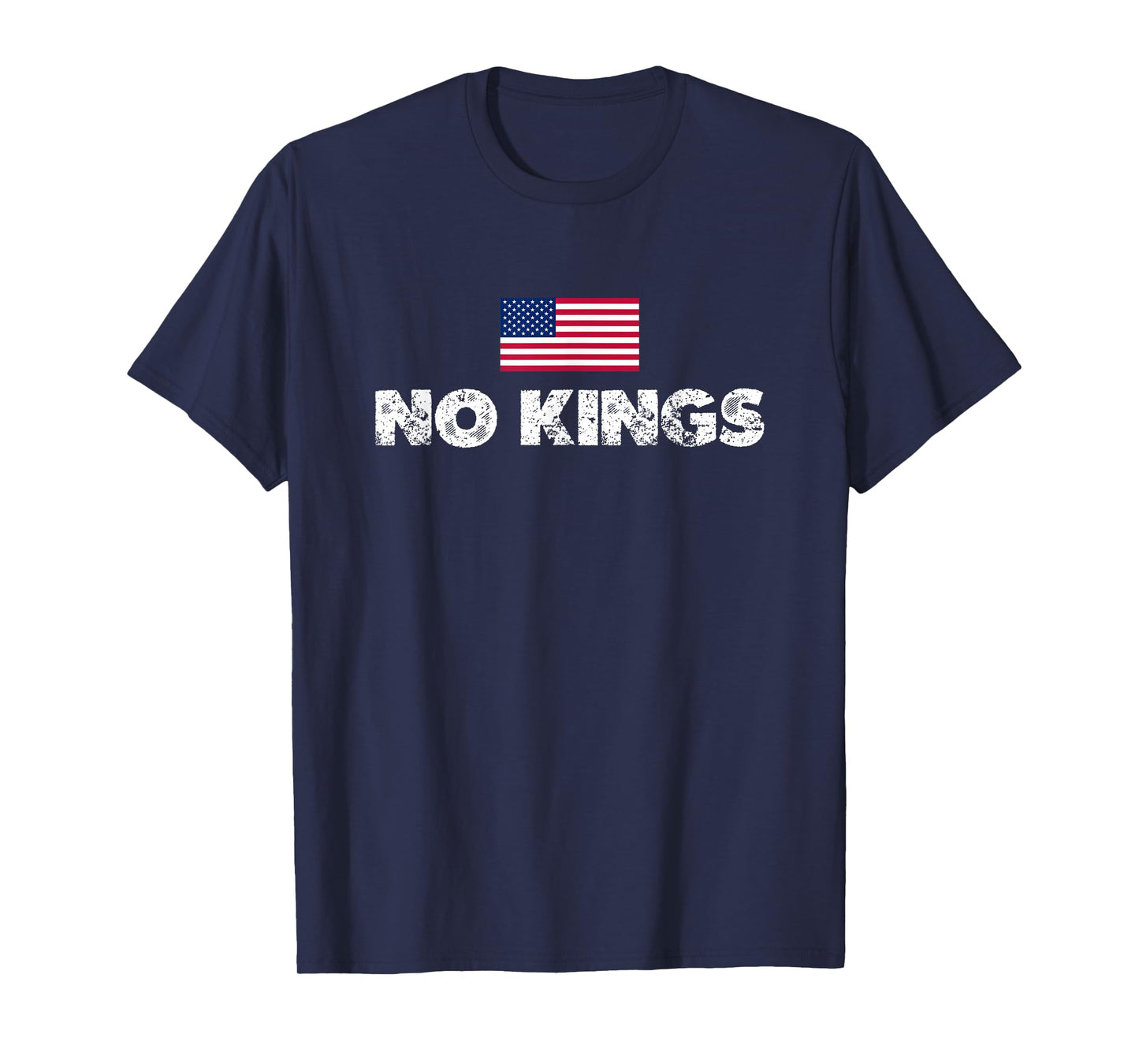 No Kings USA Flag T-Shirt