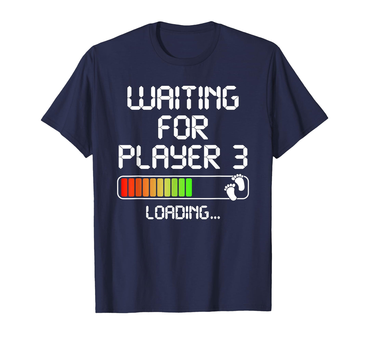 Expectant Dad To Be Gamer Pregnancy Announcement Player 3 T-Shirt