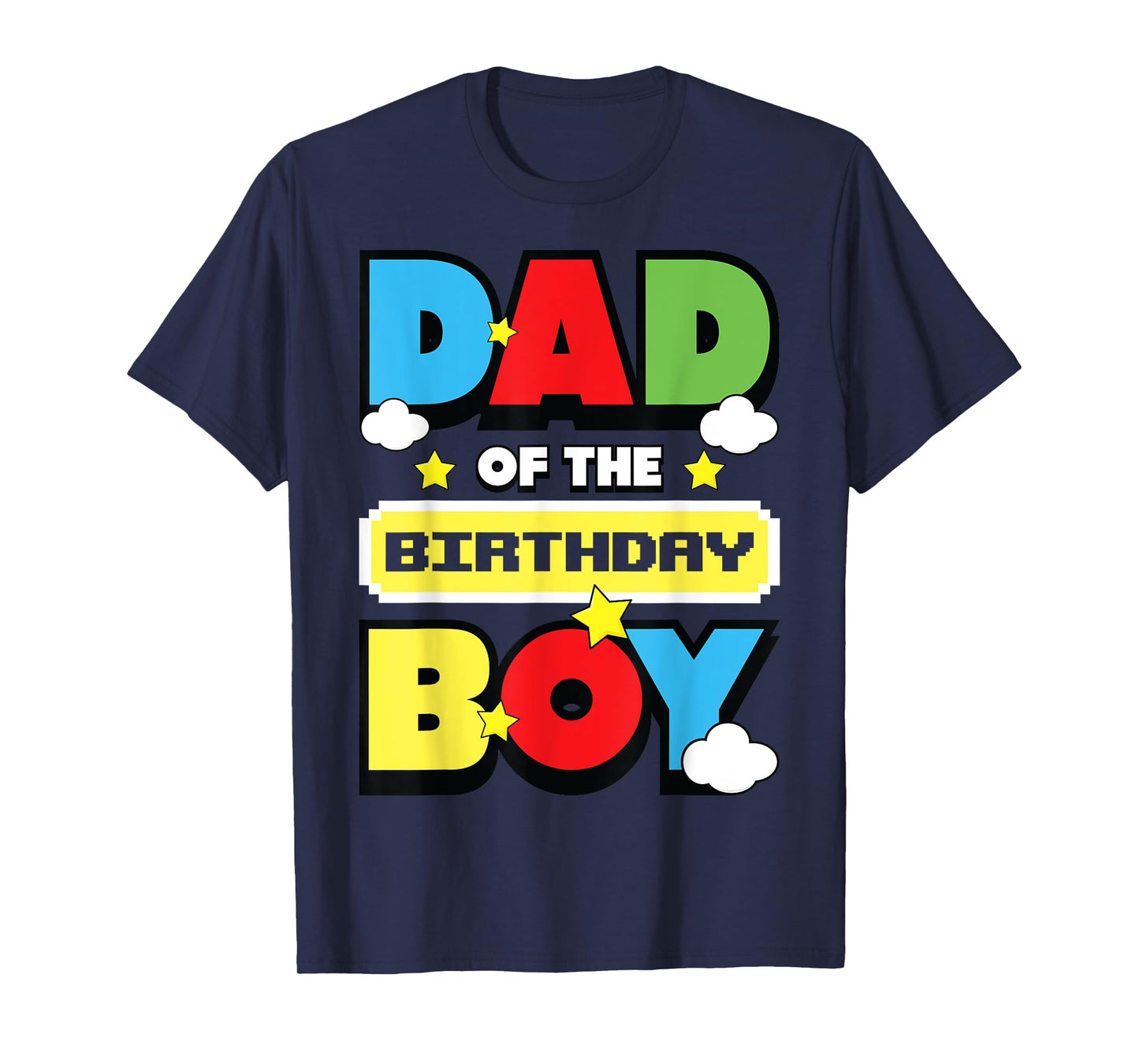 Dad And Mom Birthday Boy Party Decor Family Matching T-Shirt