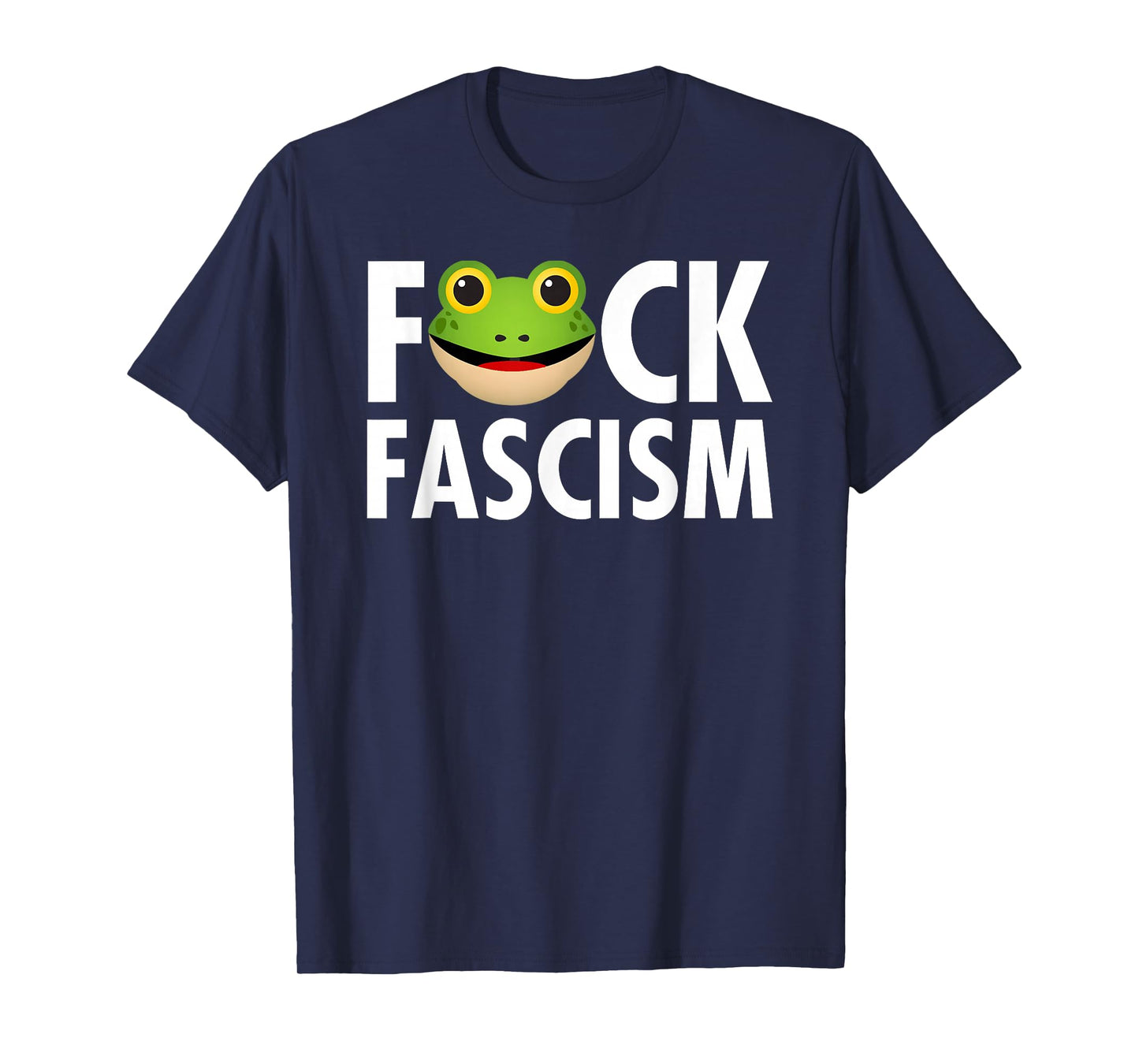 Fuck Fascism - Censored with Portland Frog T-Shirt