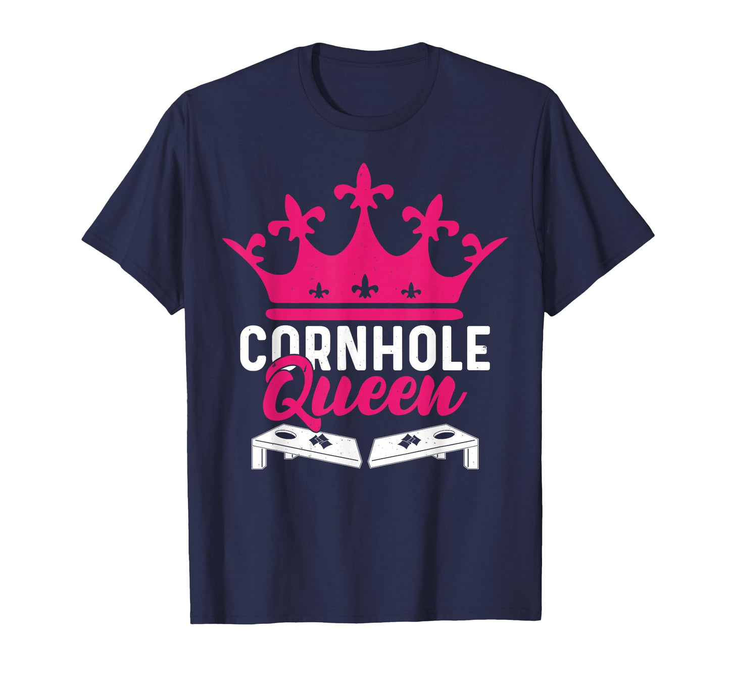 Cornhole Queen Funny Cornhole T-Shirt