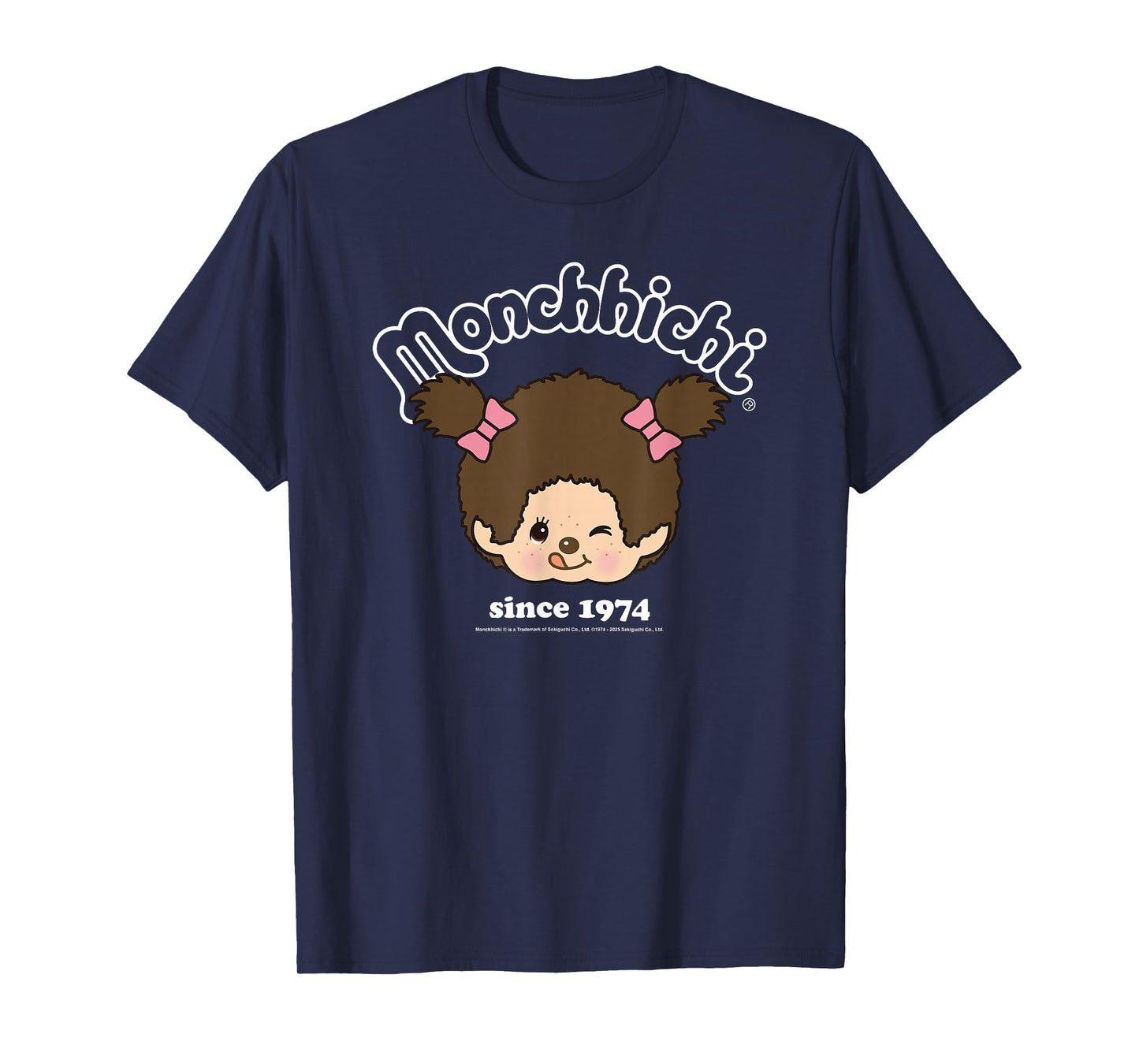 Monchhichi Since 1974 Happy Little Fluffy Girl T-Shirt