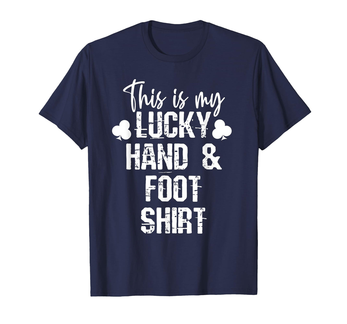 Hand and Foot Card Game Player Gift Funny Sharks Cards T-Shirt