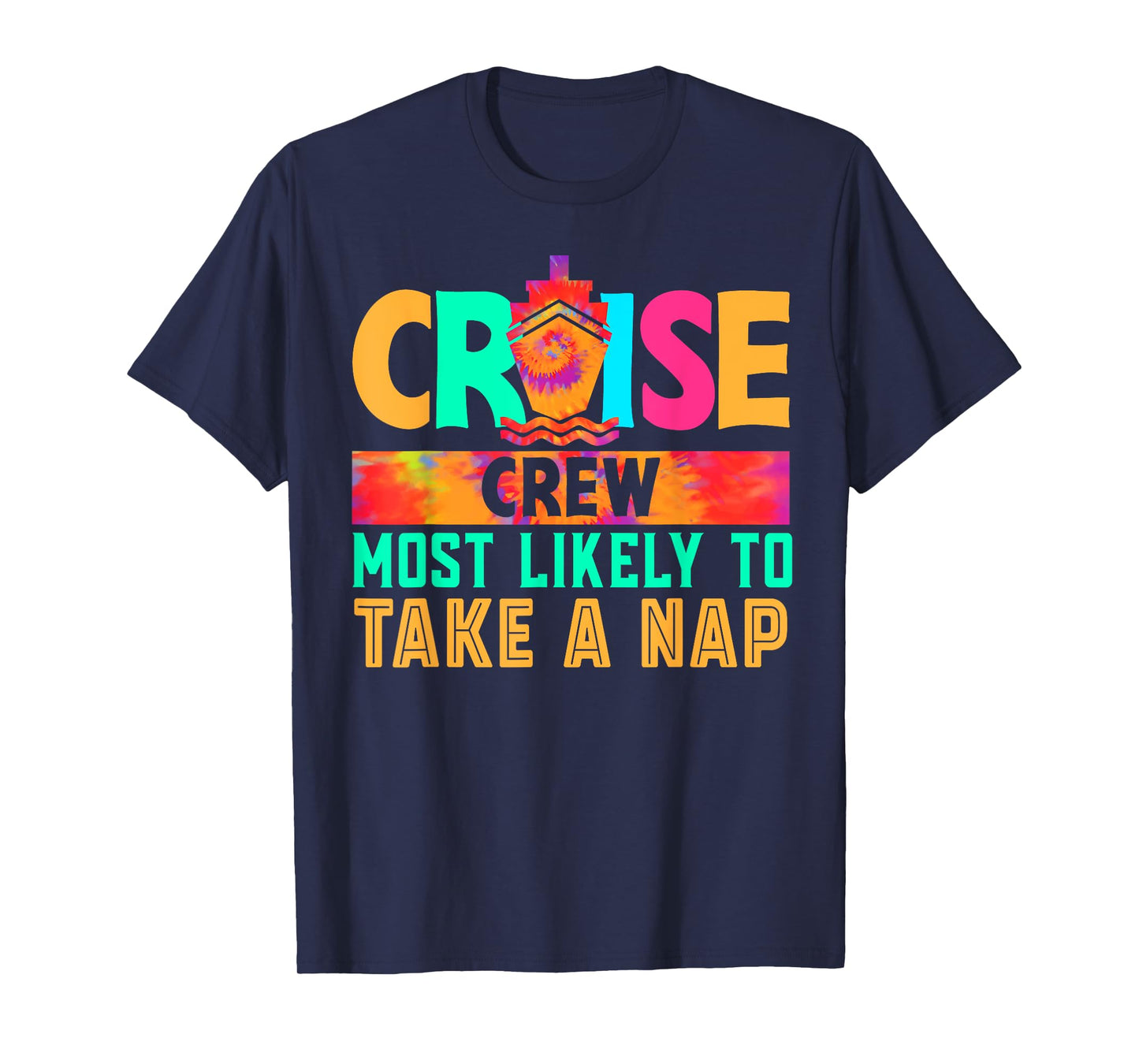 Cruise Crew Most Likely to Take A Nap Hippie T-Shirt