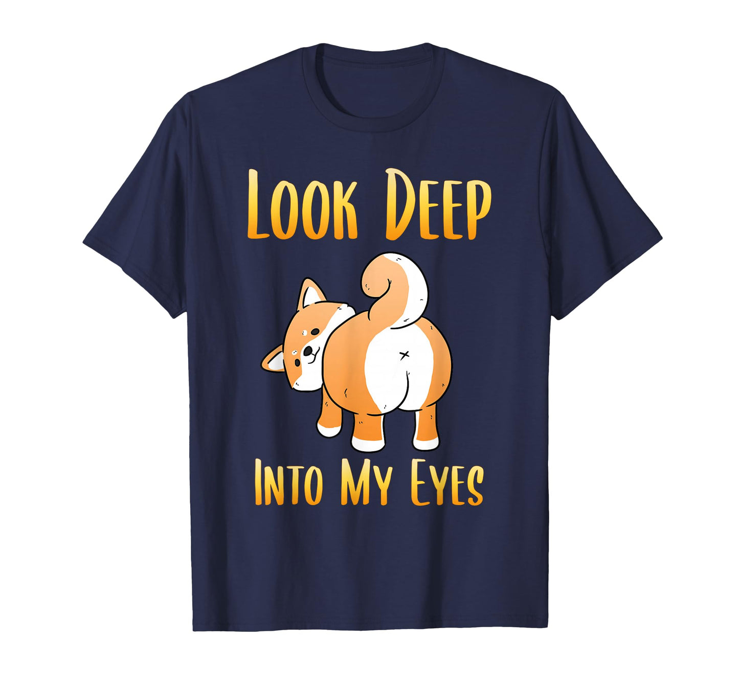 Shiba Inu Dog Look Deep Into My Eyes Japan T-Shirt
