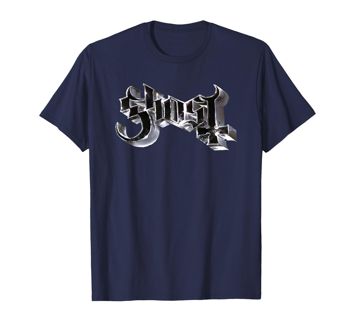 Ghost – Skeleta Chrome Logo T-Shirt