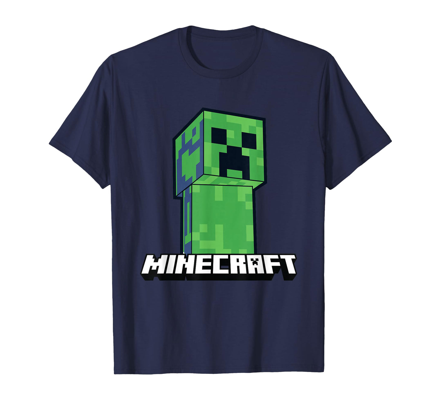Minecraft Big Creeper Face T-Shirt