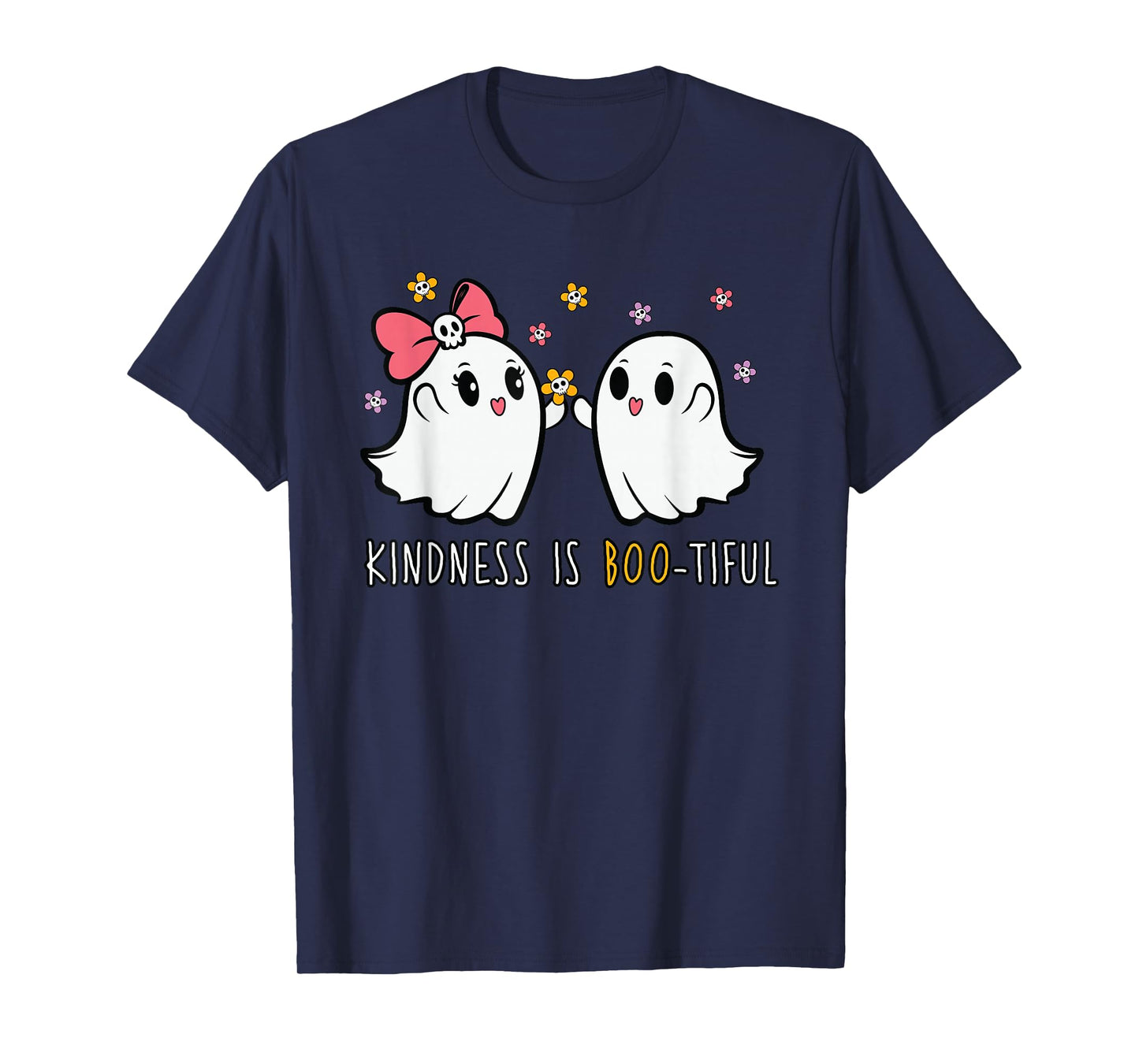 Cute Halloween Teacher Kindness is Boo-Tiful T-Shirt