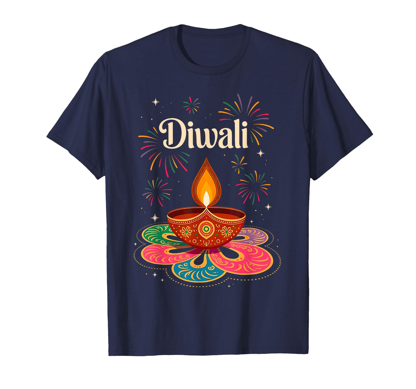Happy Diwali Deepavali Hindu Indian Festival of Lights T-Shirt