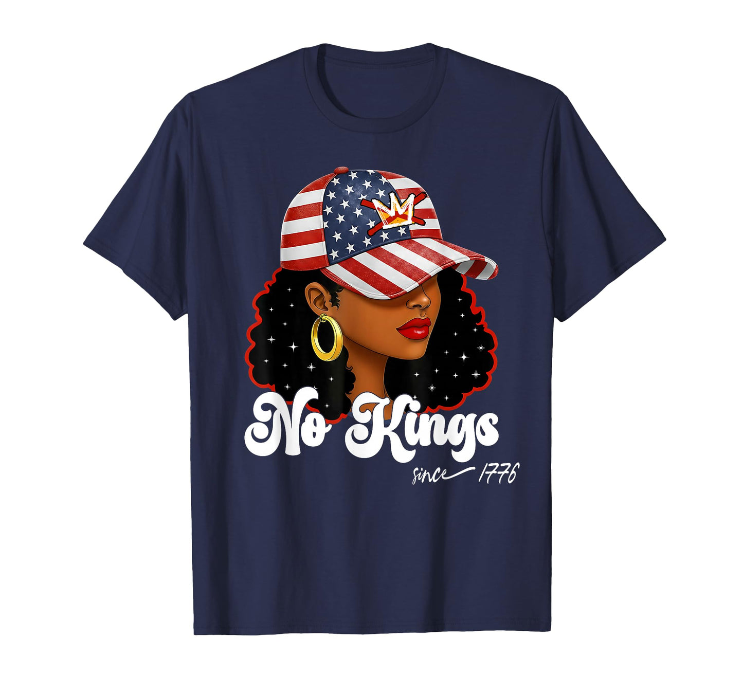 No King Since 1776 No King in America T-Shirt