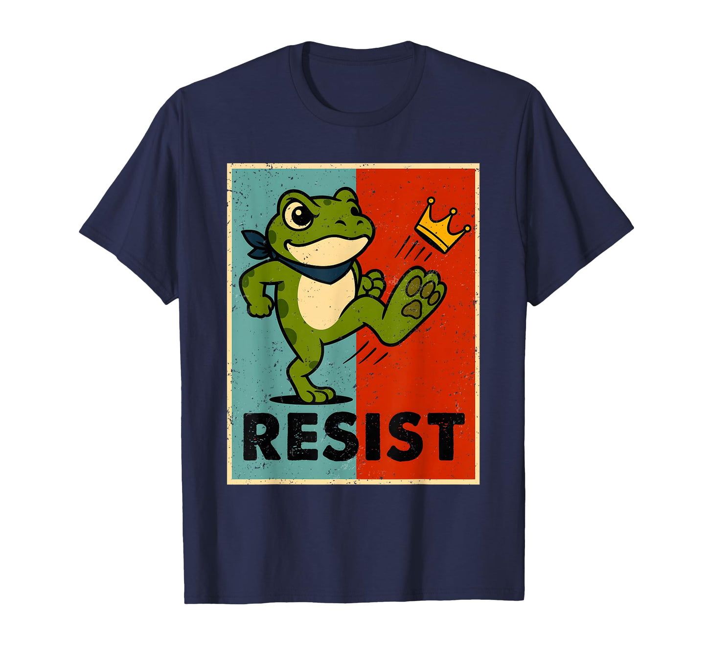 Portland Frog Protest for Men and Women No Kings T-Shirt