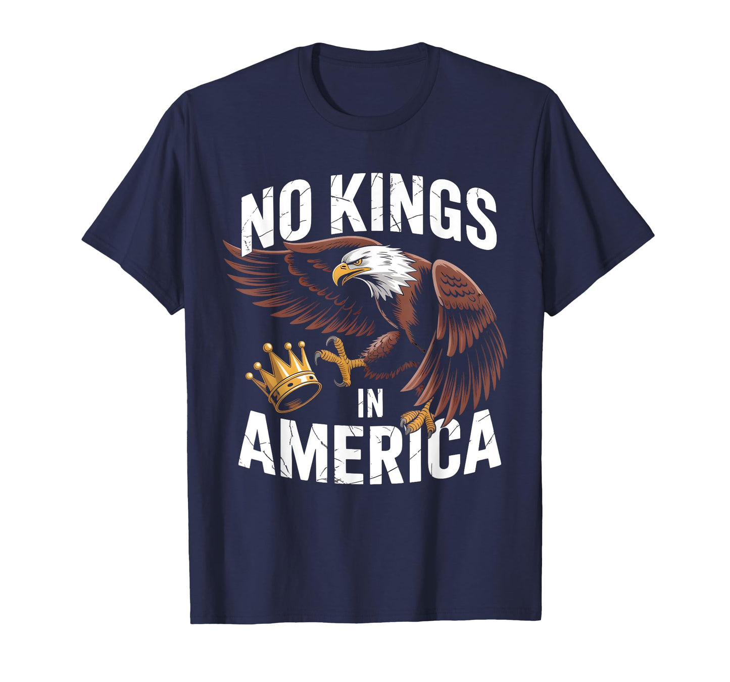 No Kings In America Eagle We The people No Kings In America T-Shirt