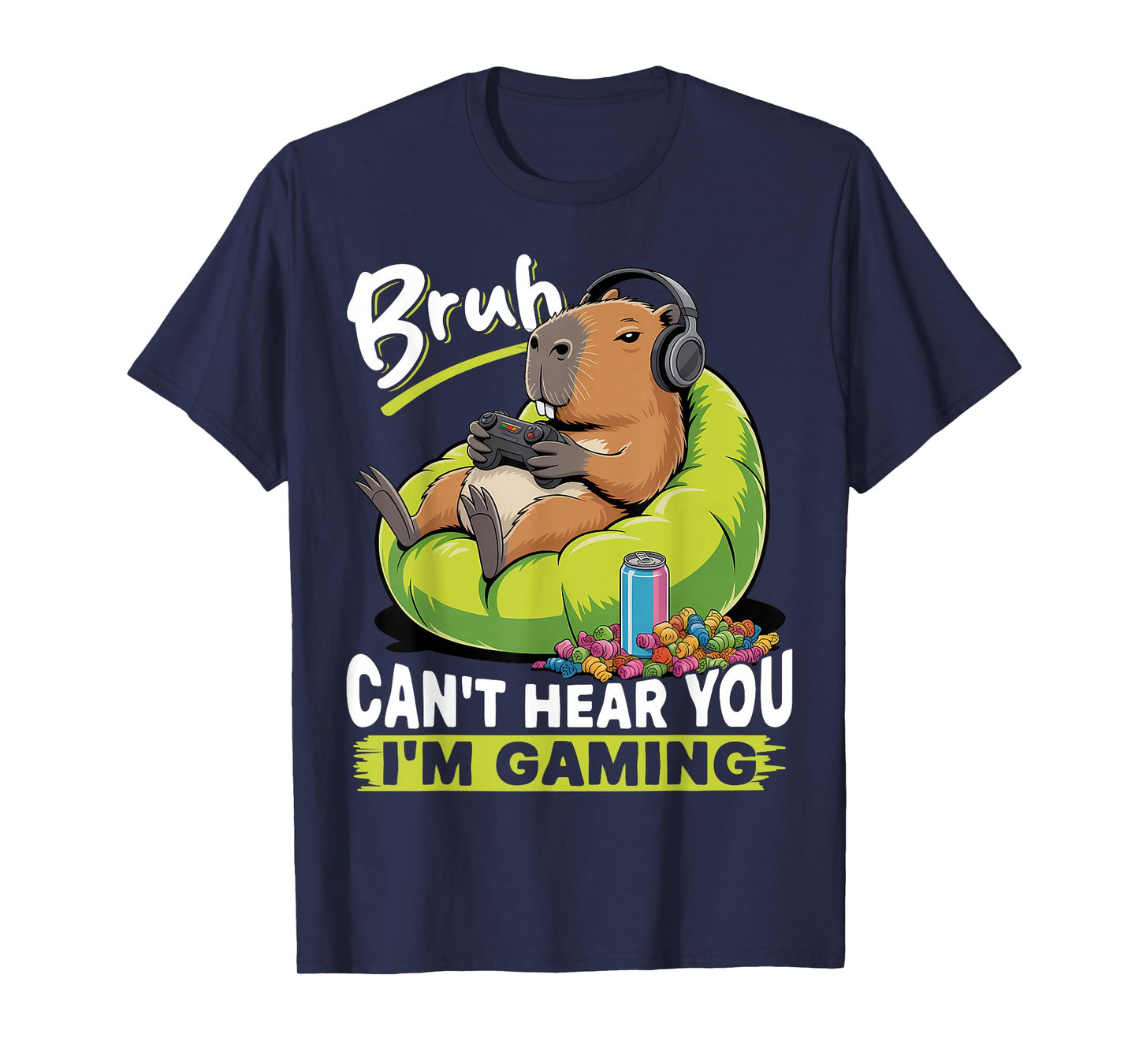 Capybara Gamer Gaming T-Shirt