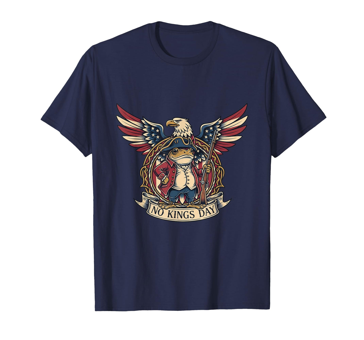 No Kings Day Portland Shirt Frog Protest T-Shirt