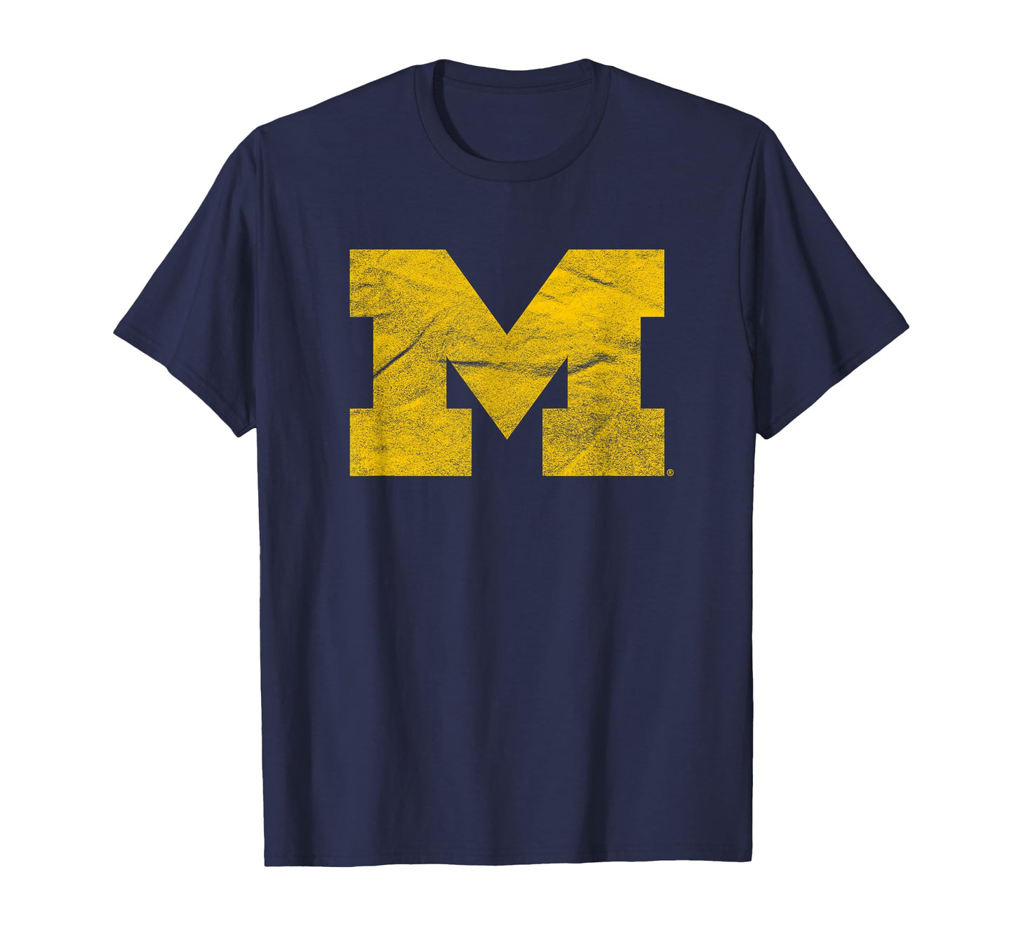 University of Michigan Wolverines U of M Distressed Primary T-Shirt