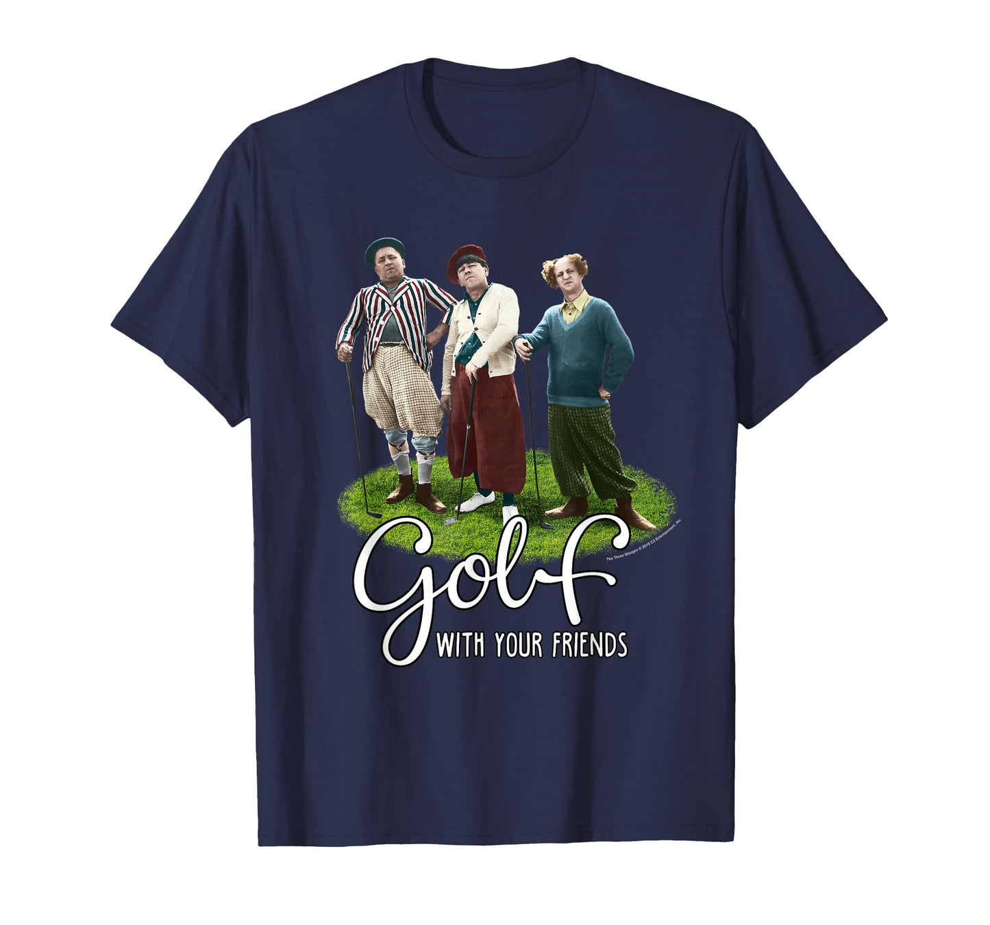 TTS- The Three Stooges Golf With Your Friends T-Shirt