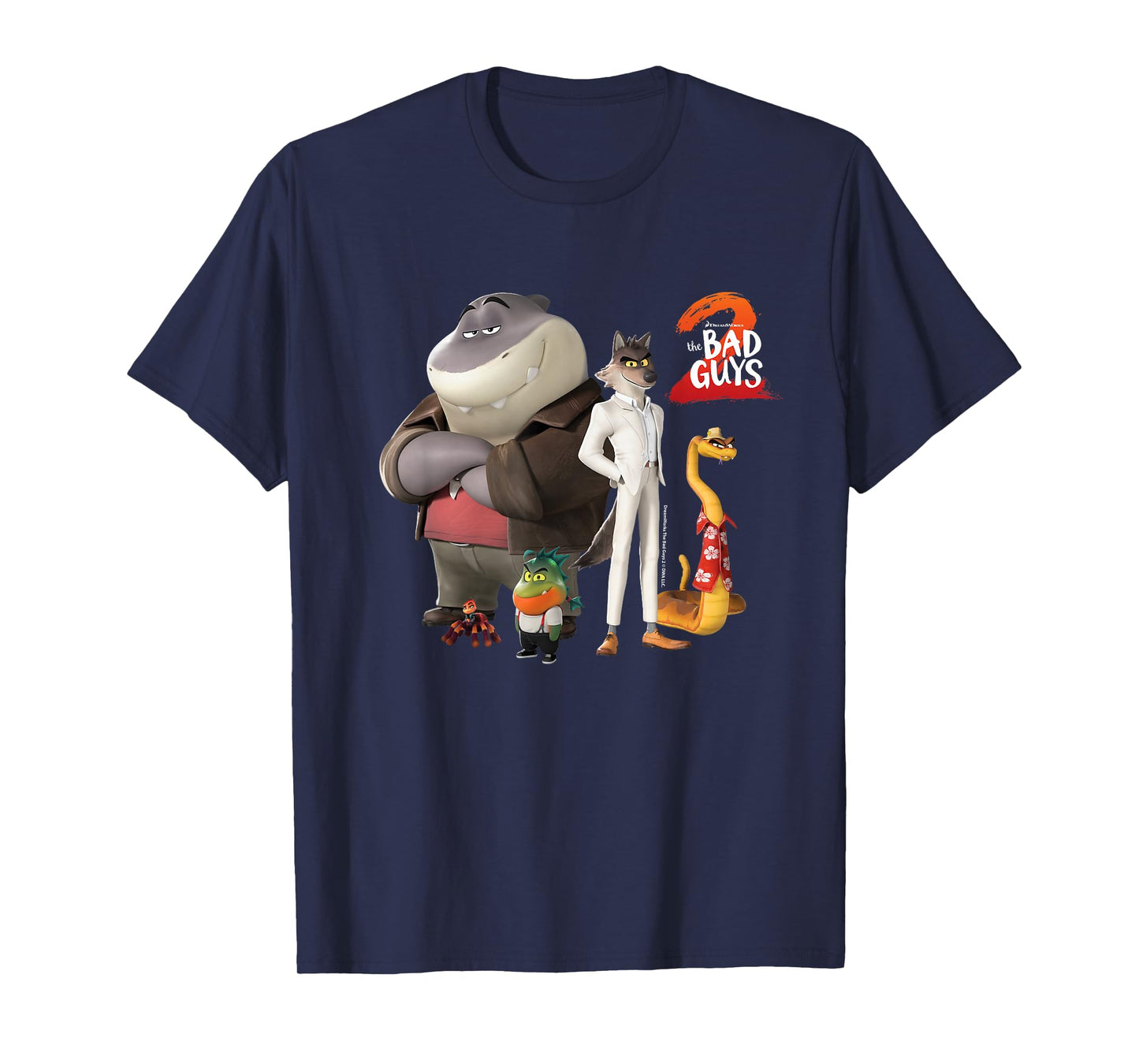 DreamWorks The Bad Guys 2 The Original Bad Guys T-Shirt