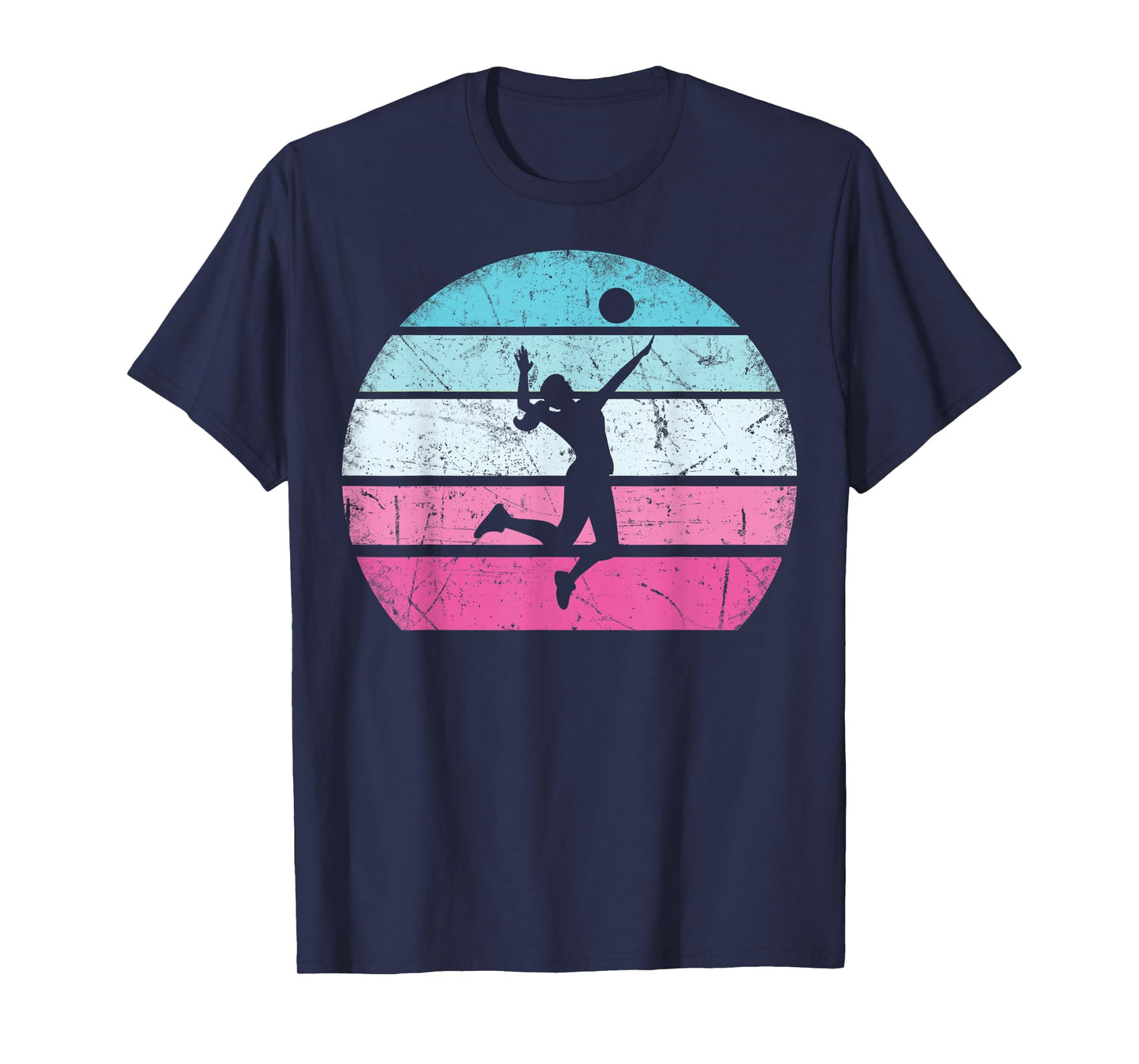 Volleyball Girl Retro Vintage T-Shirt