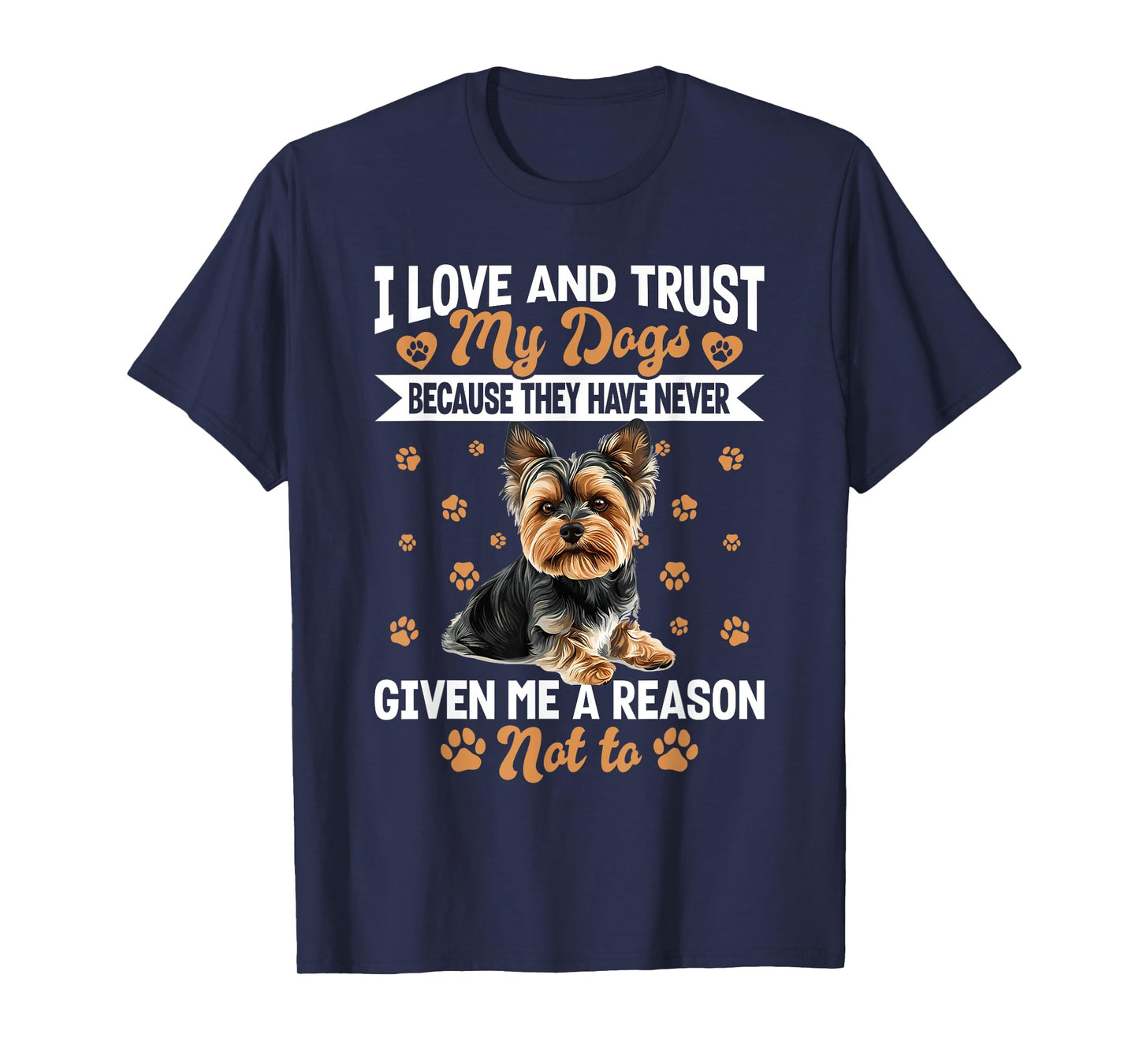 Yorkshire Terrier Yorkie Dog Owner T-Shirt for Men Women Girls Kids