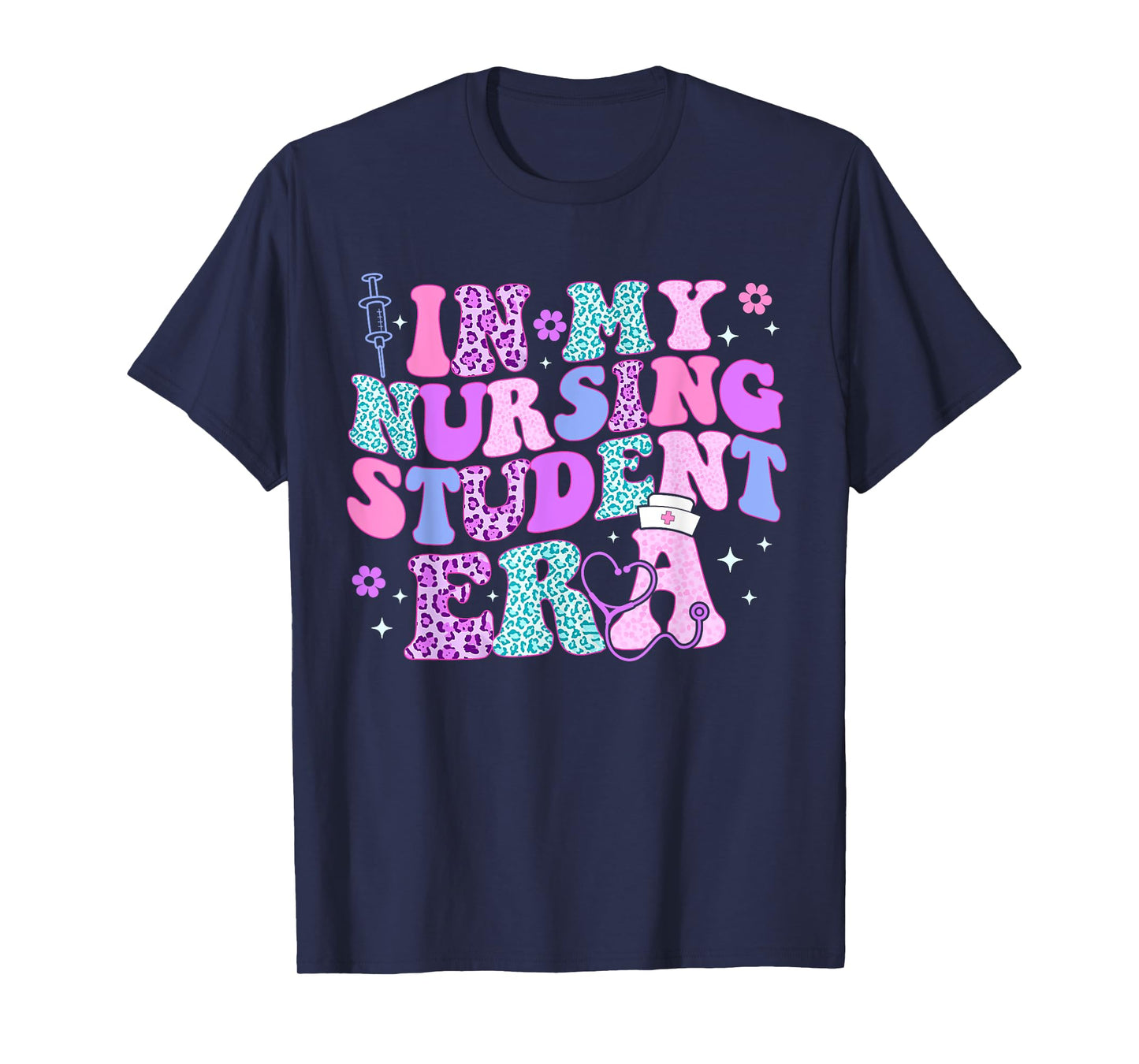 Groovy In My Nursing Student Era Nursing Future Nurse T-Shirt