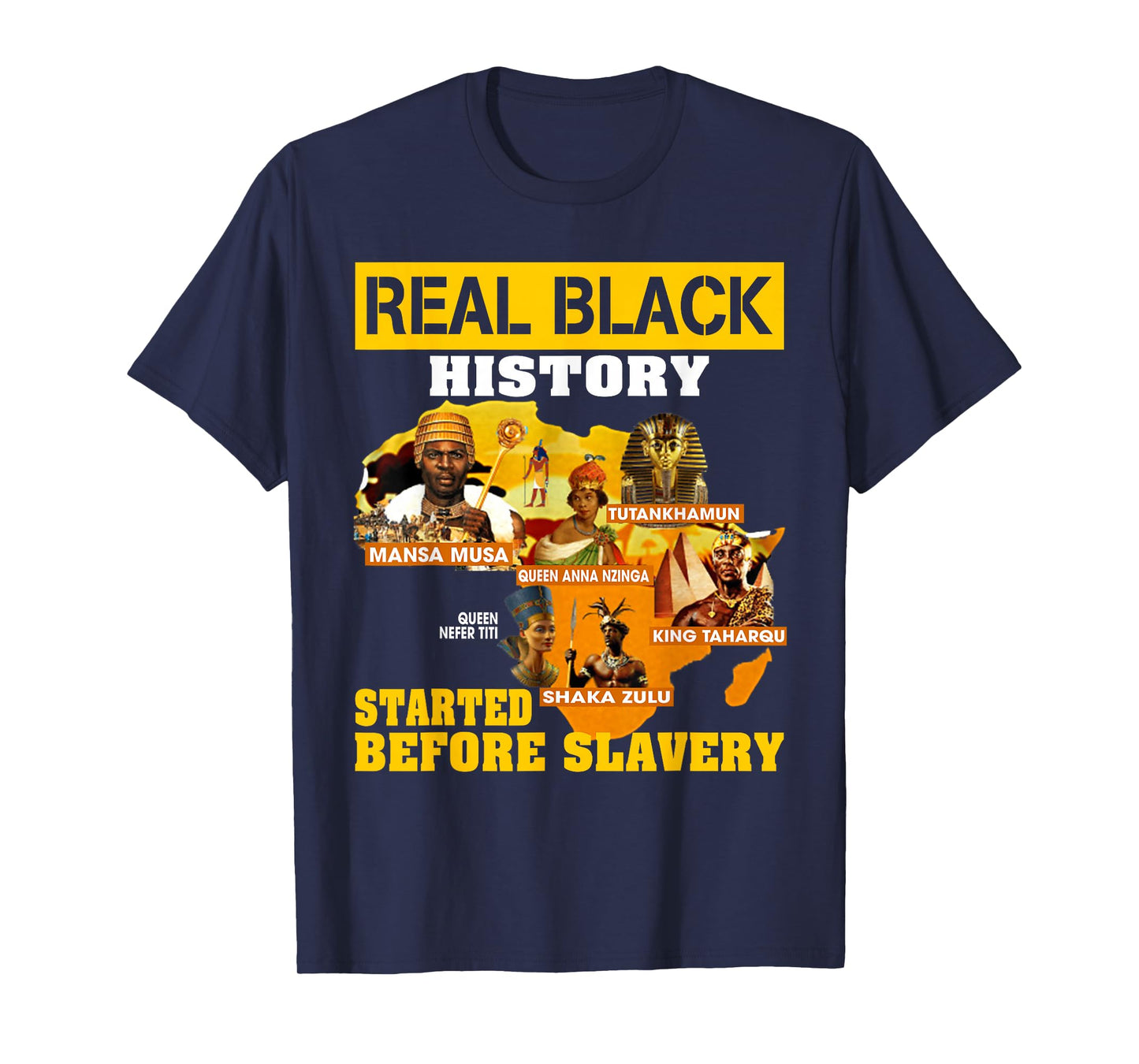 Black History Didn't Start With Slavery Proud African Gifts T-Shirt