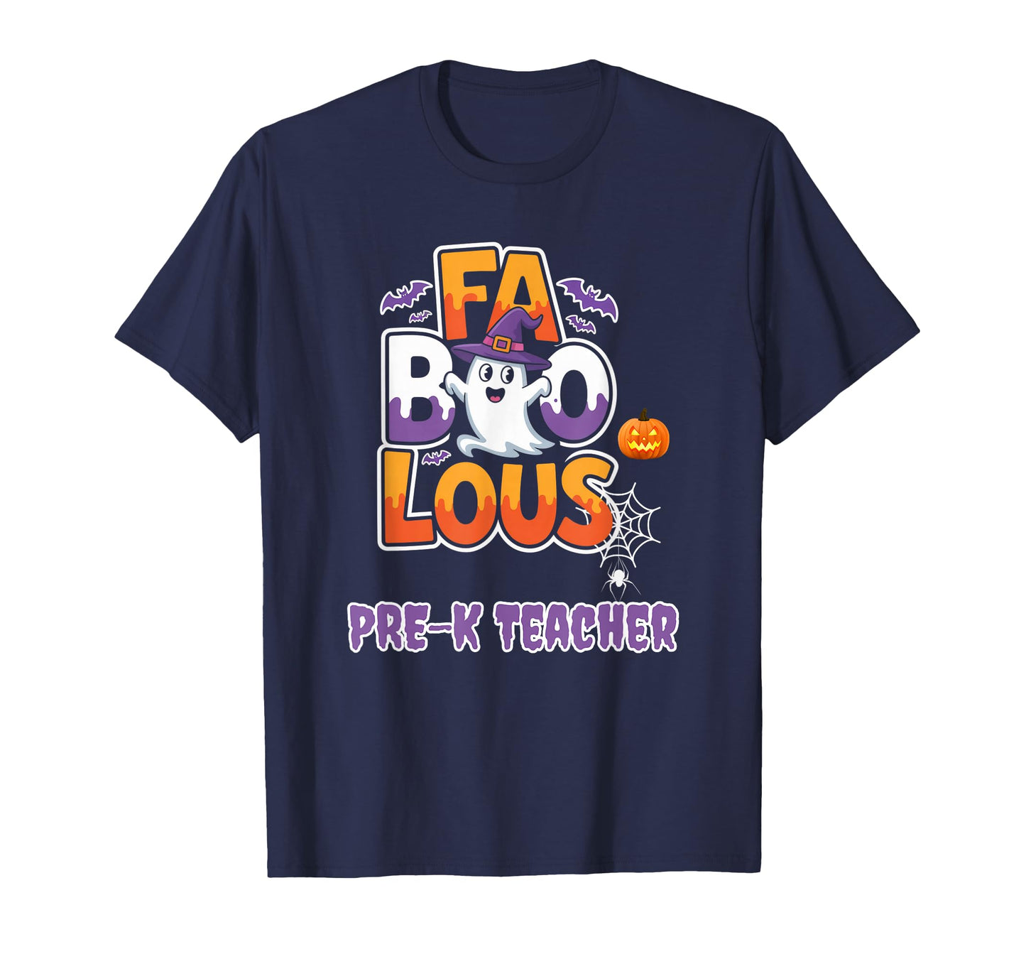 Fabulous Pre-K Teacher Halloween Costume Classroom Outfit T-Shirt