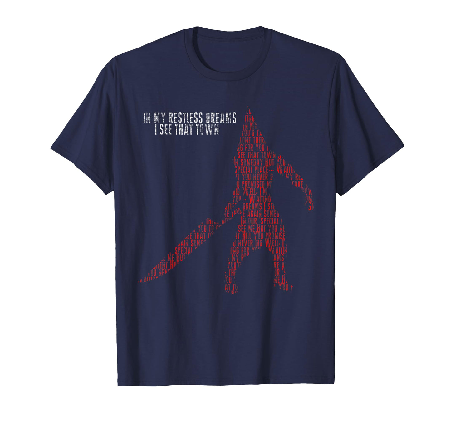 IN MY RESTLESS DREAMS I SEE THAT TOWN Pyramid Head Monster T-Shirt