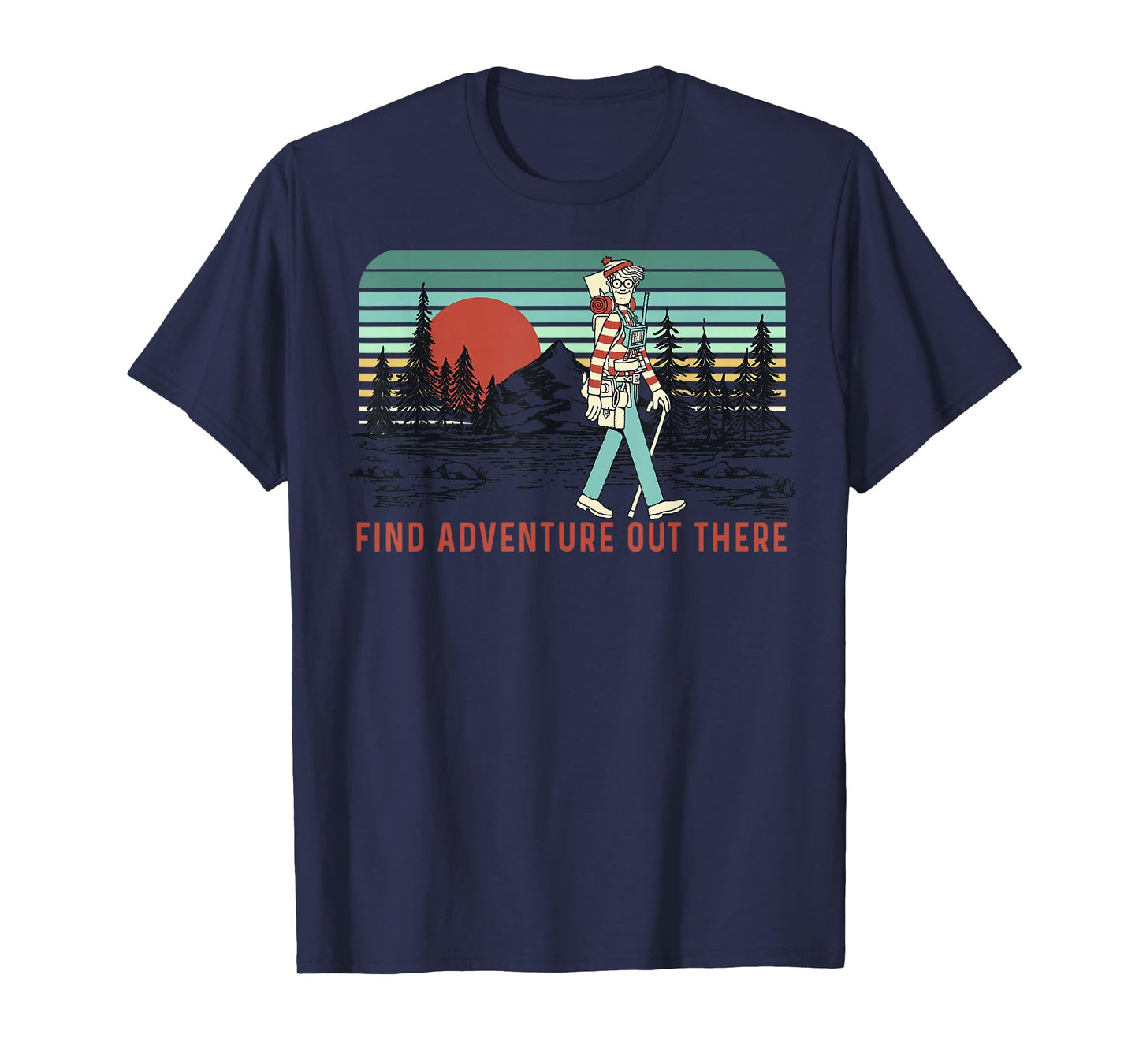 Where's Waldo Find Adventure Out There T-Shirt