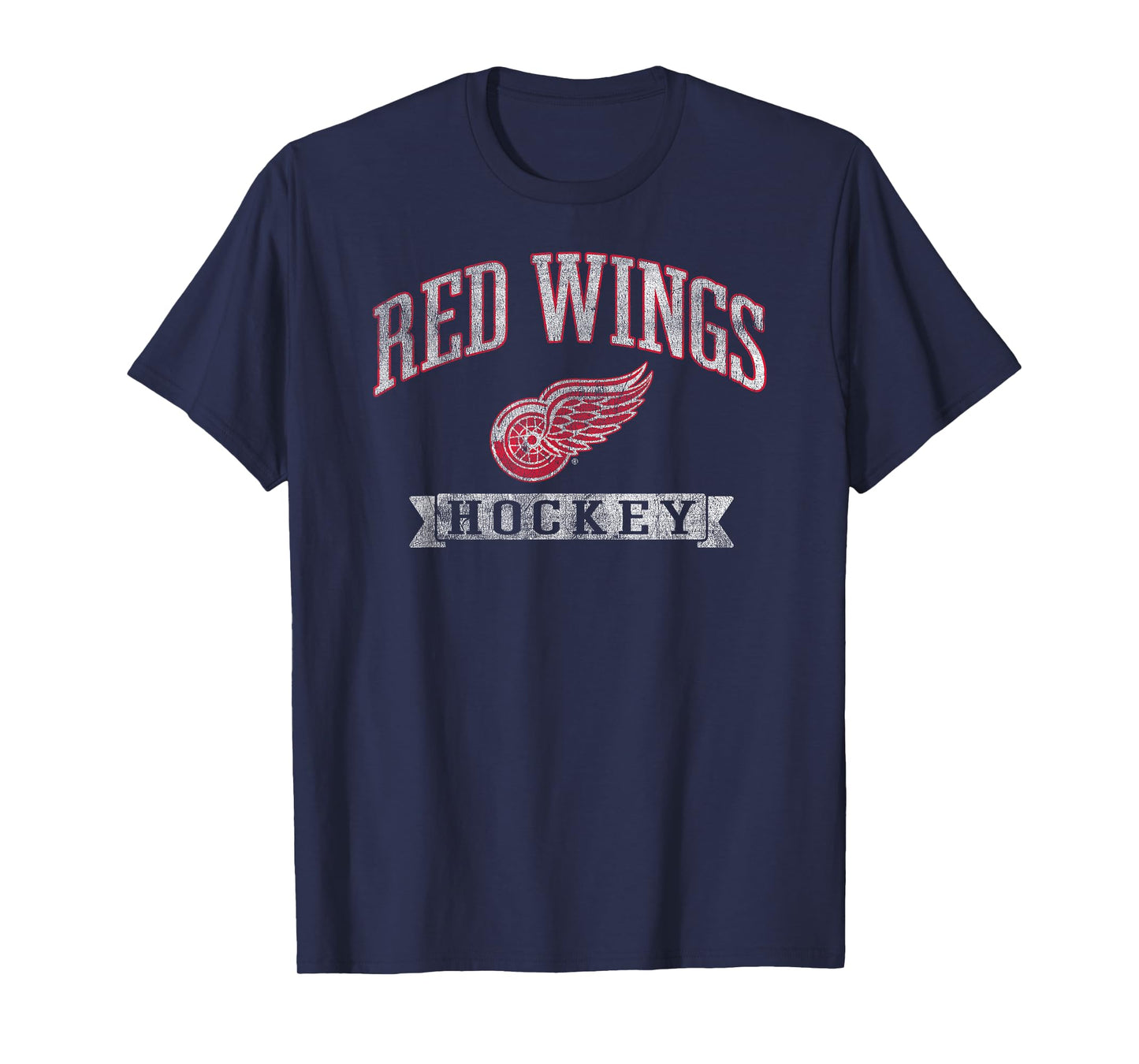 Detroit Red Wings Vintage Hockey Officially Licensed T-Shirt