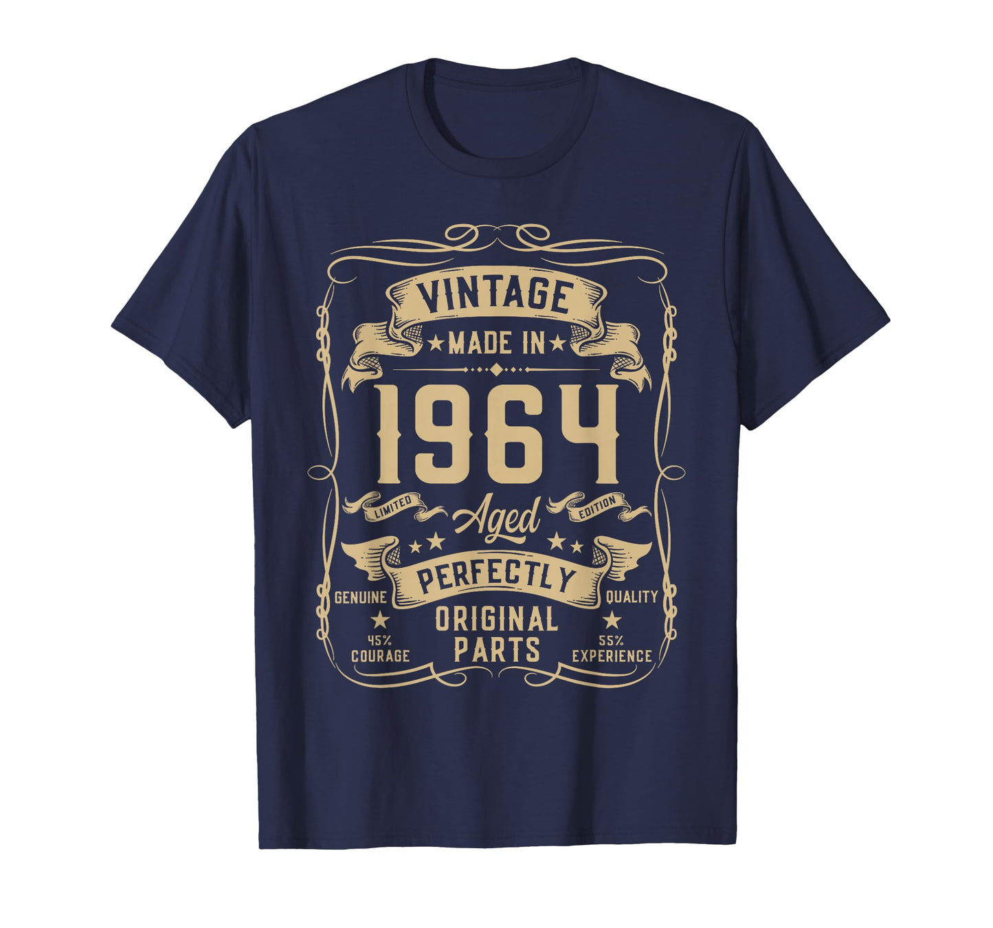 Vintage 1964 61yr 61st Birthday Gifts for Men 61 Years Old T-Shirt