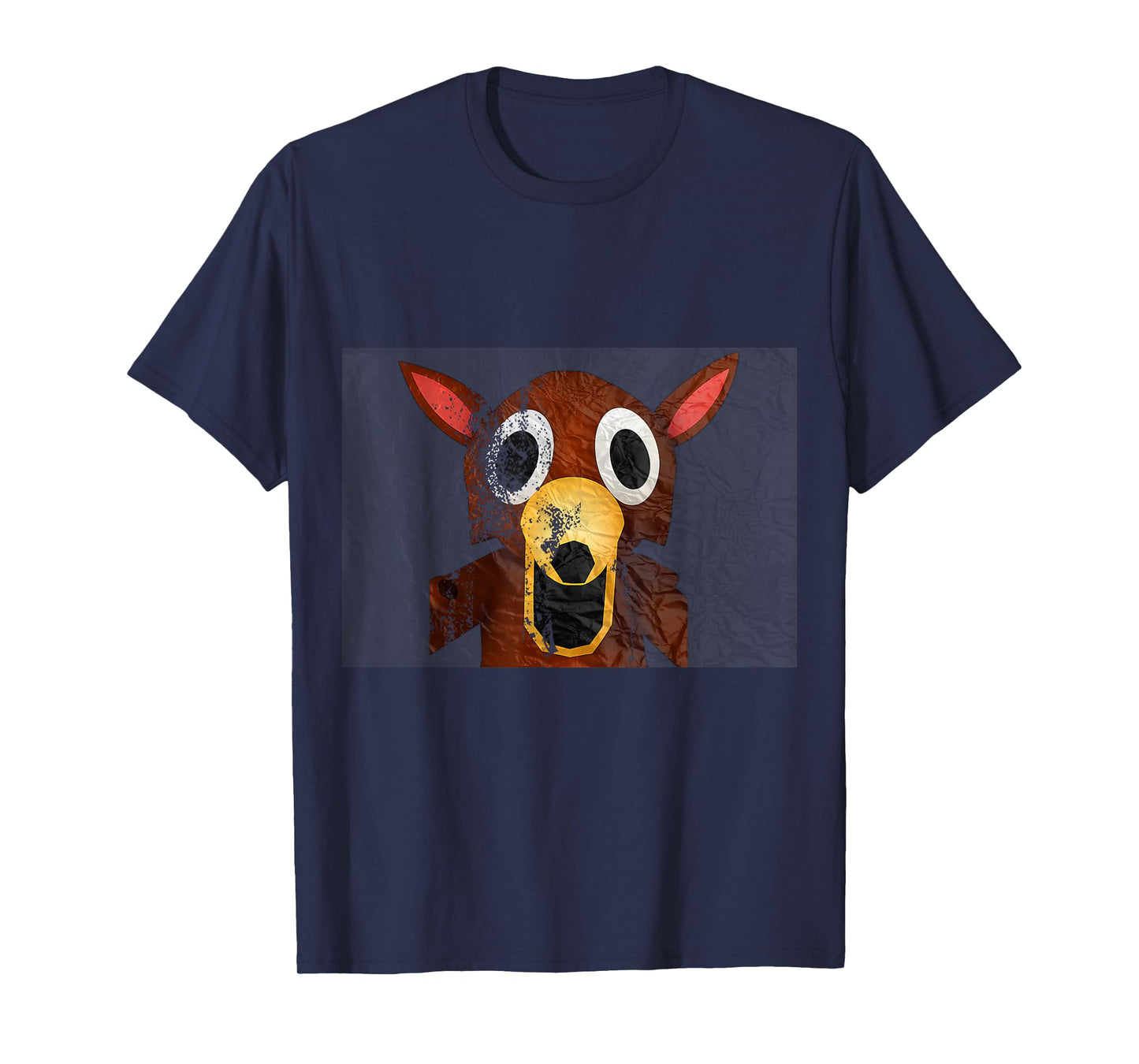 Deer in The Forest Kids 99 Nights Halloween Scary Gamer Run T-Shirt