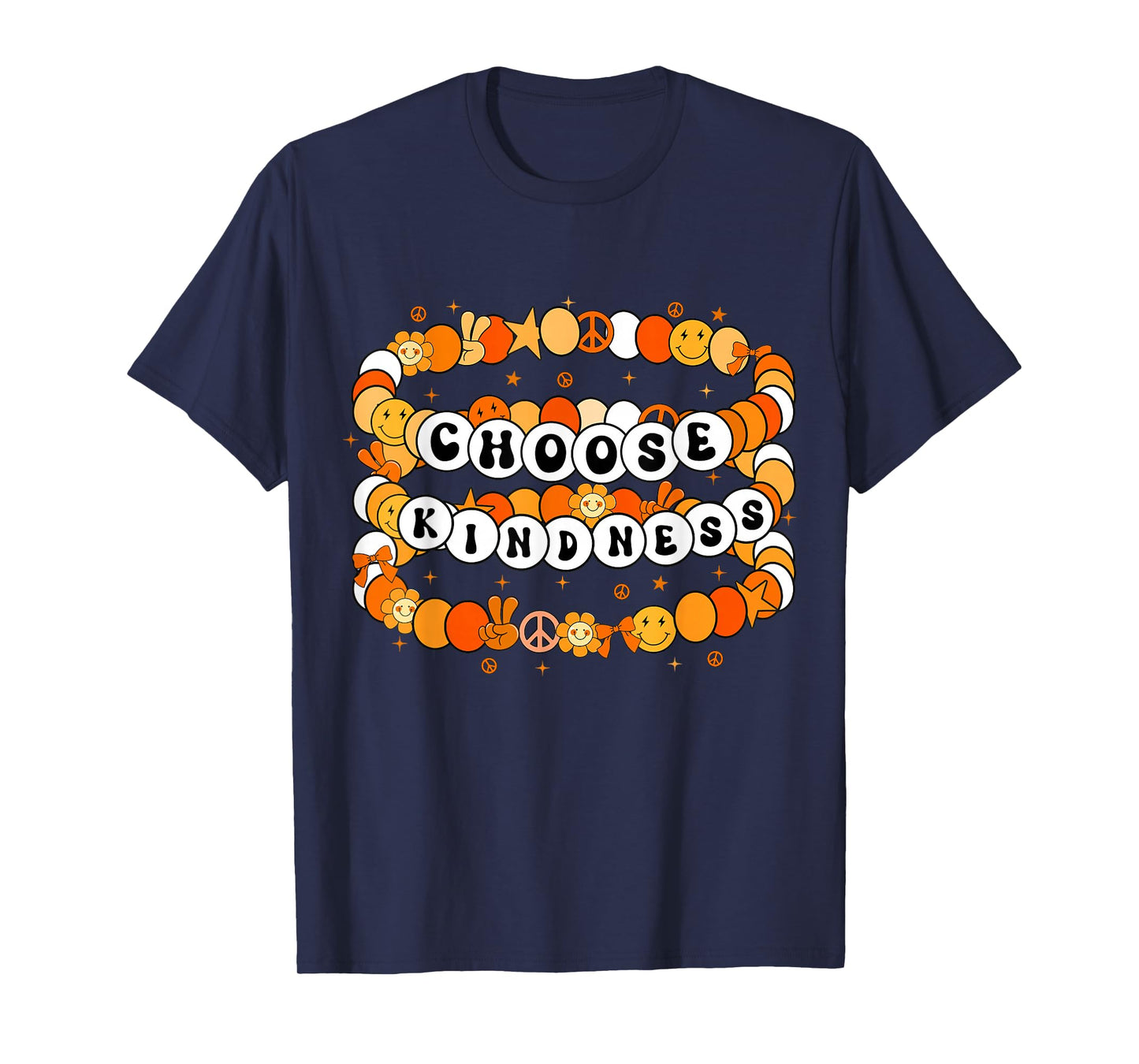 Choose Kindness Unity Day Orange Anti Bullying Bracelets T-Shirt
