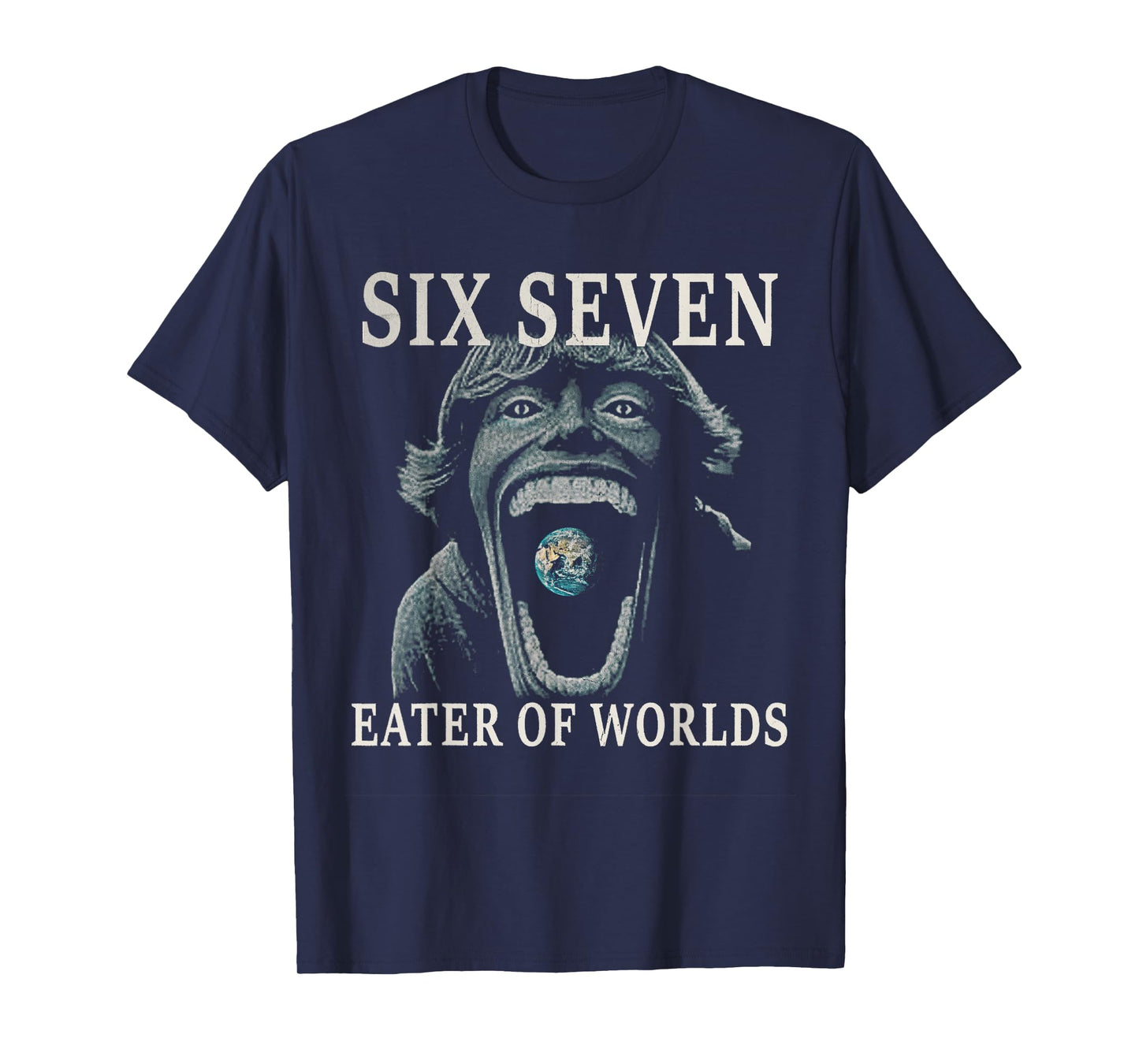 Six Seven 6 7 Meme Funny 67 T-Shirt