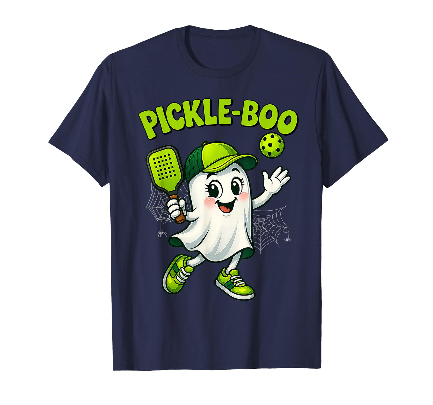 Pickleball Ghosts Halloween Costume Men Women T-Shirt