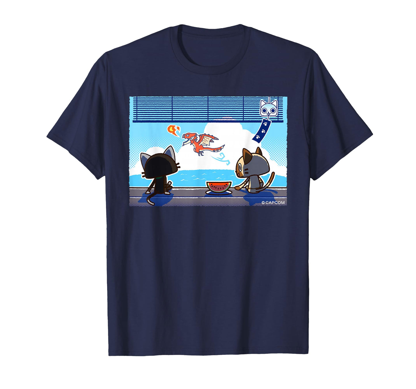 Monster Hunter Felyne & Melynx Holiday T-Shirt
