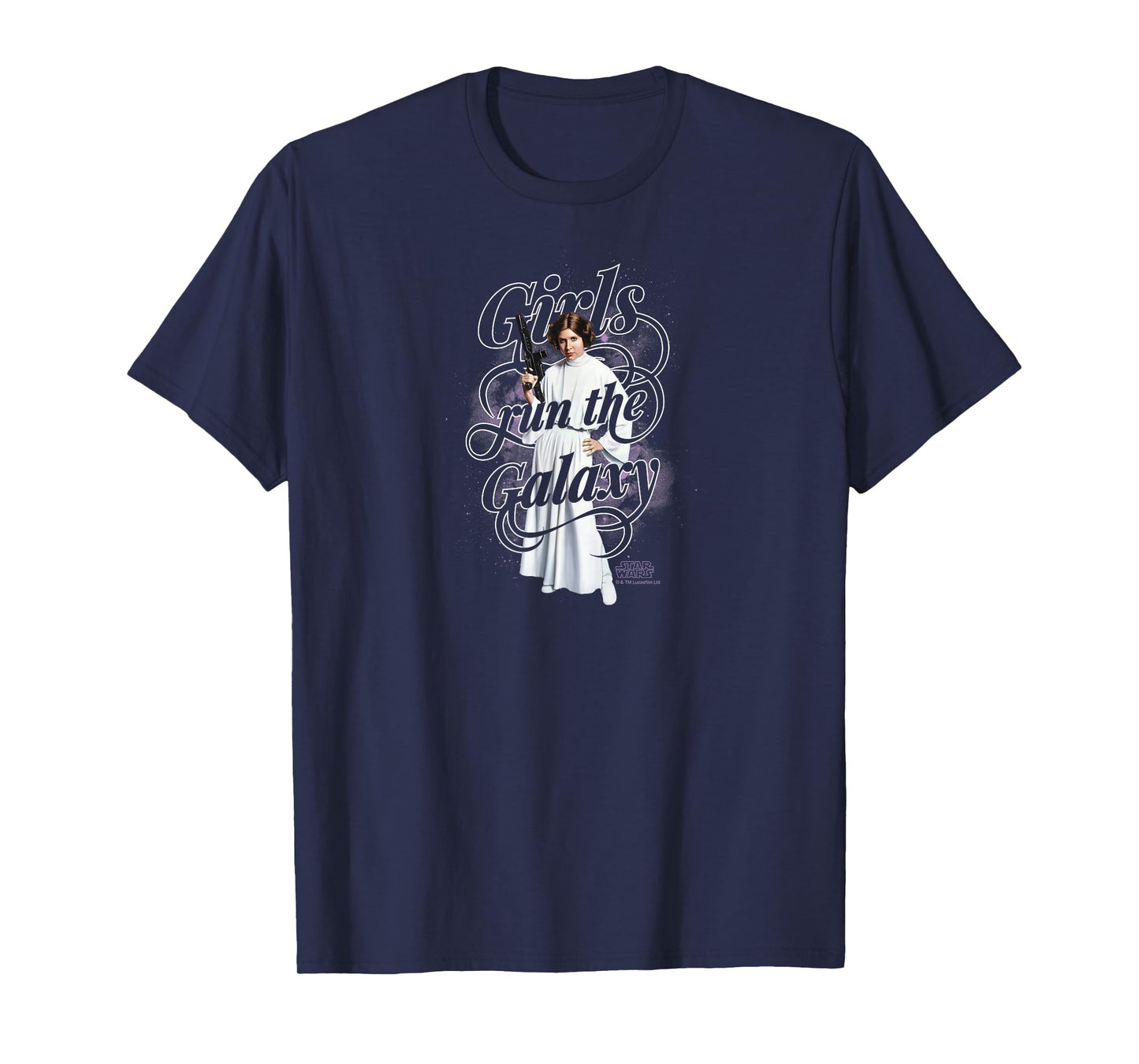 Star Wars - Leia Girls Run The World T-Shirt