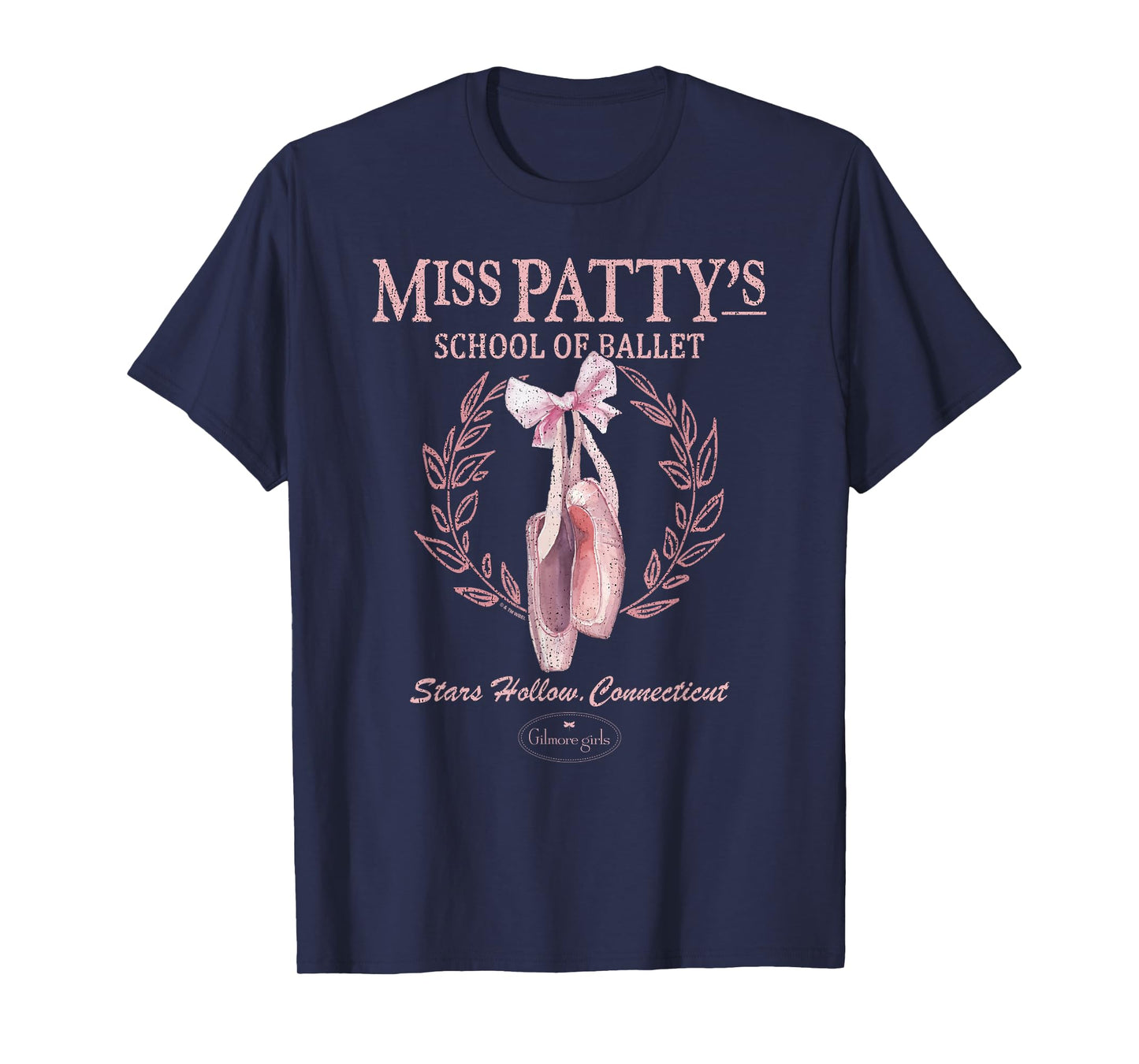 Gilmore Girls Miss Patty's School Of Ballet Distressed Logo T-Shirt