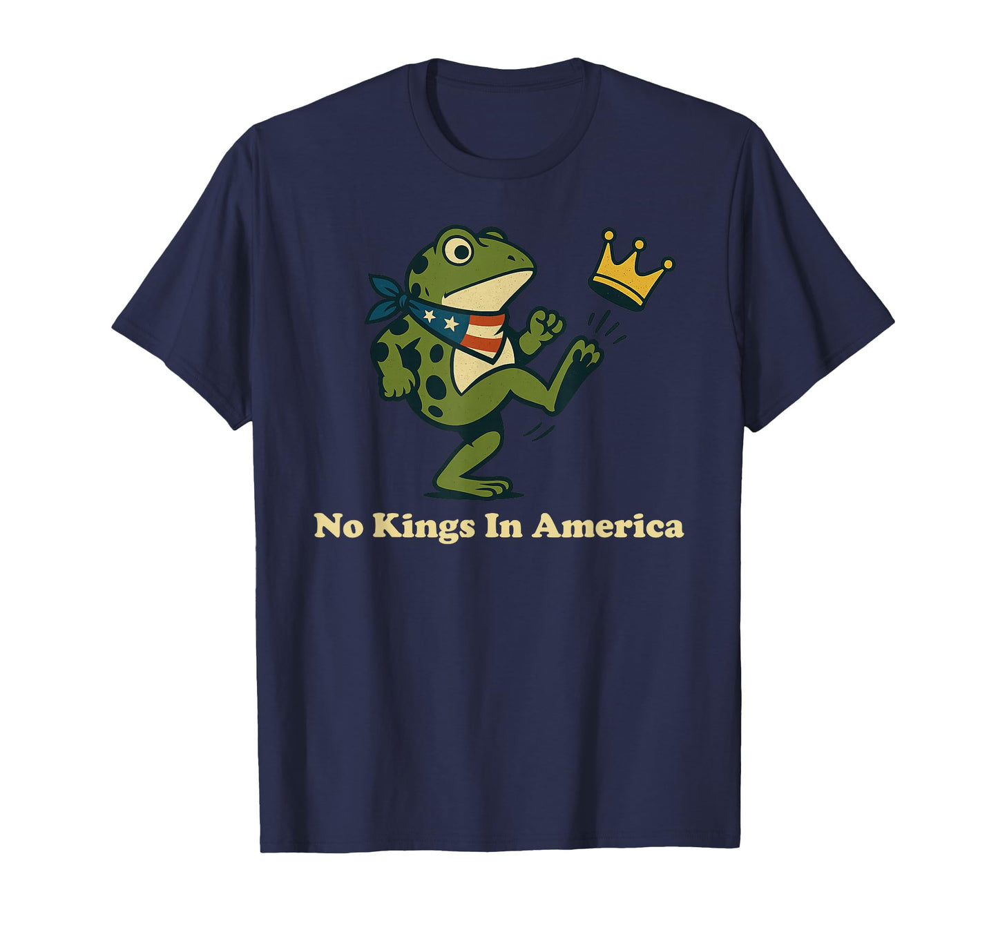 Nope No Kings in America We The People Portland Frog Protest T-Shirt