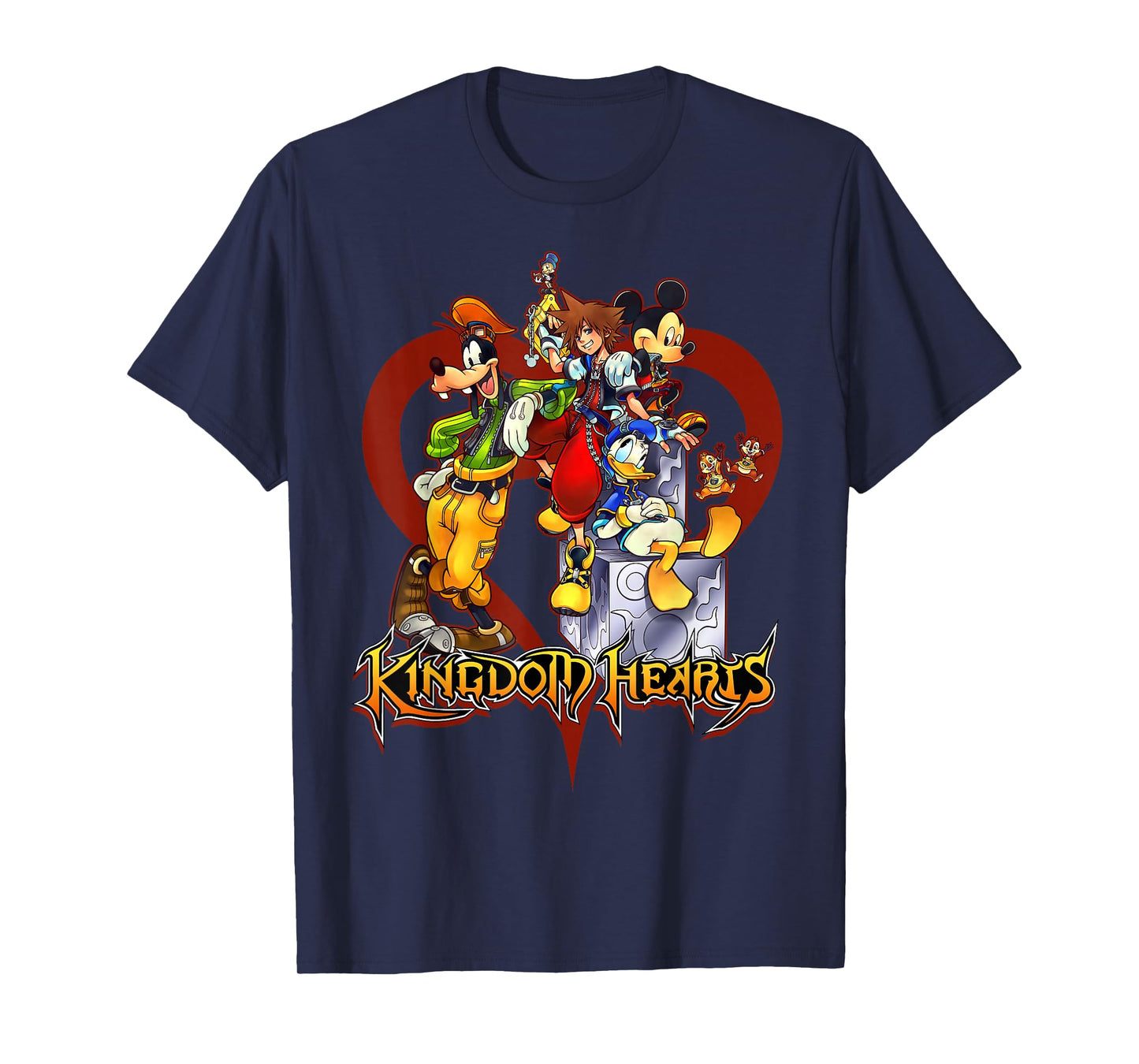 Kingdom Hearts - Sora Mickey Donald Goofy T-Shirt