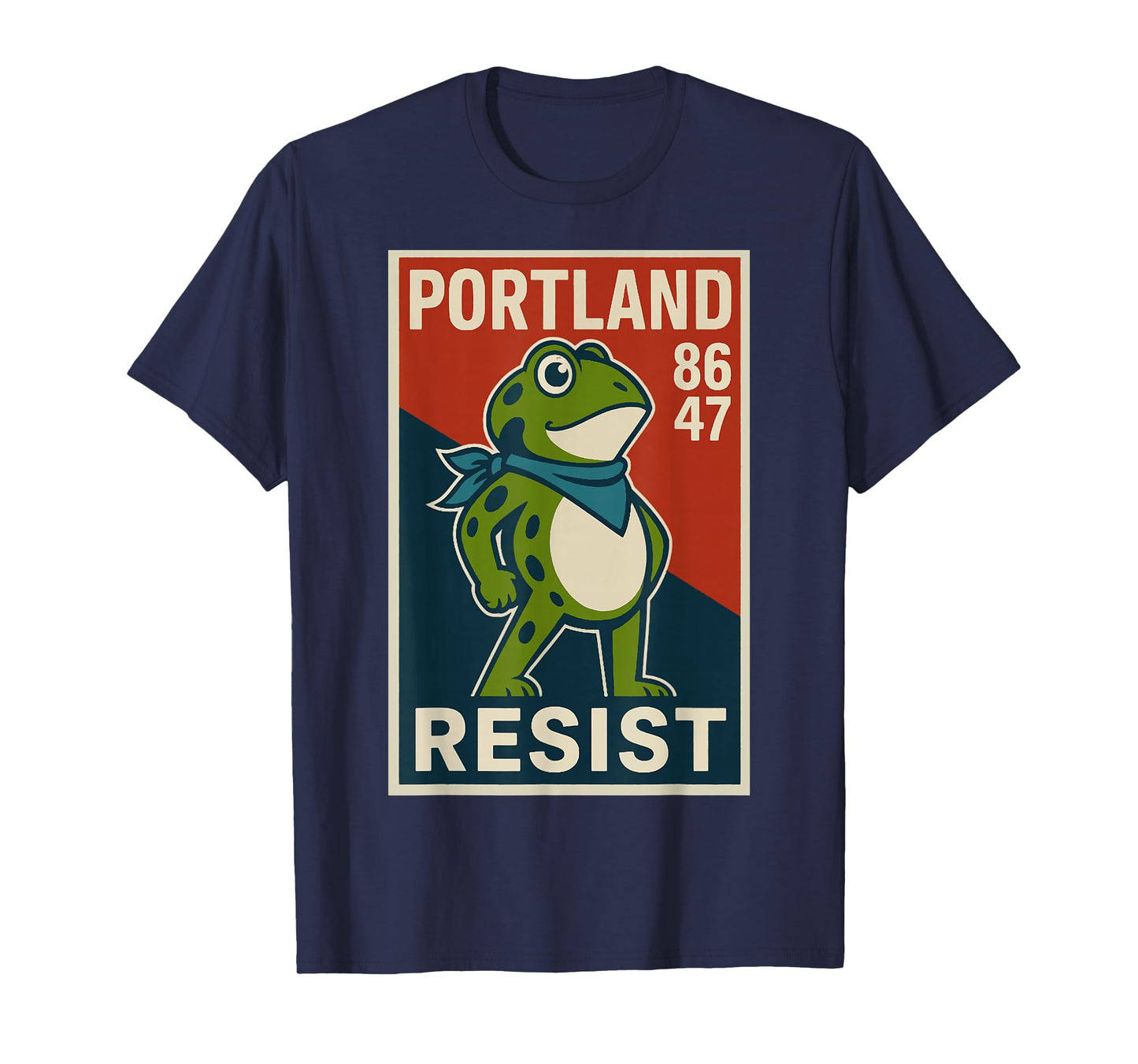 Portland Frog Protest for Men and Women T-Shirt