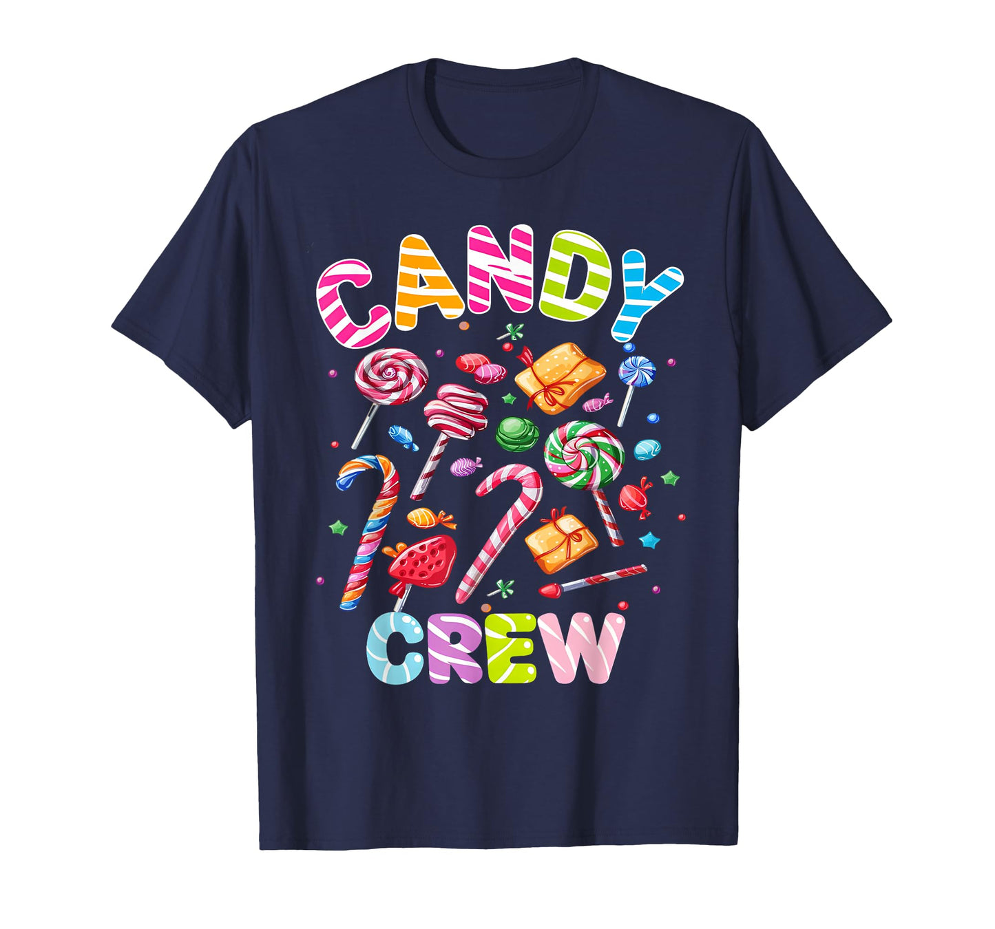 Candy Land Candy Crew Sweetie Candy Squad Cool Christmas T-Shirt