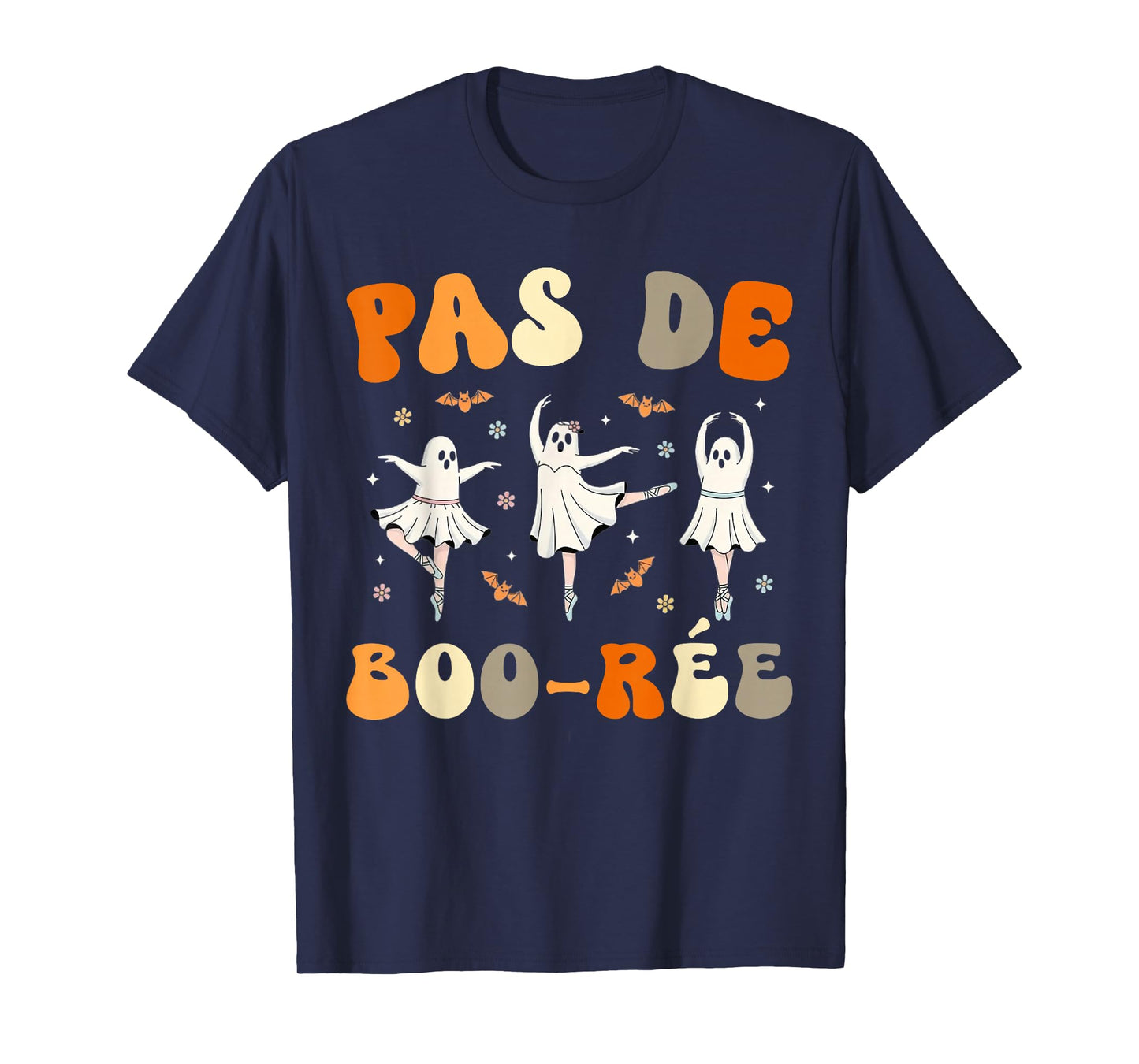 Pas de Boo-rée Ghost Ballet Dancer Halloween Dance Teacher T-Shirt