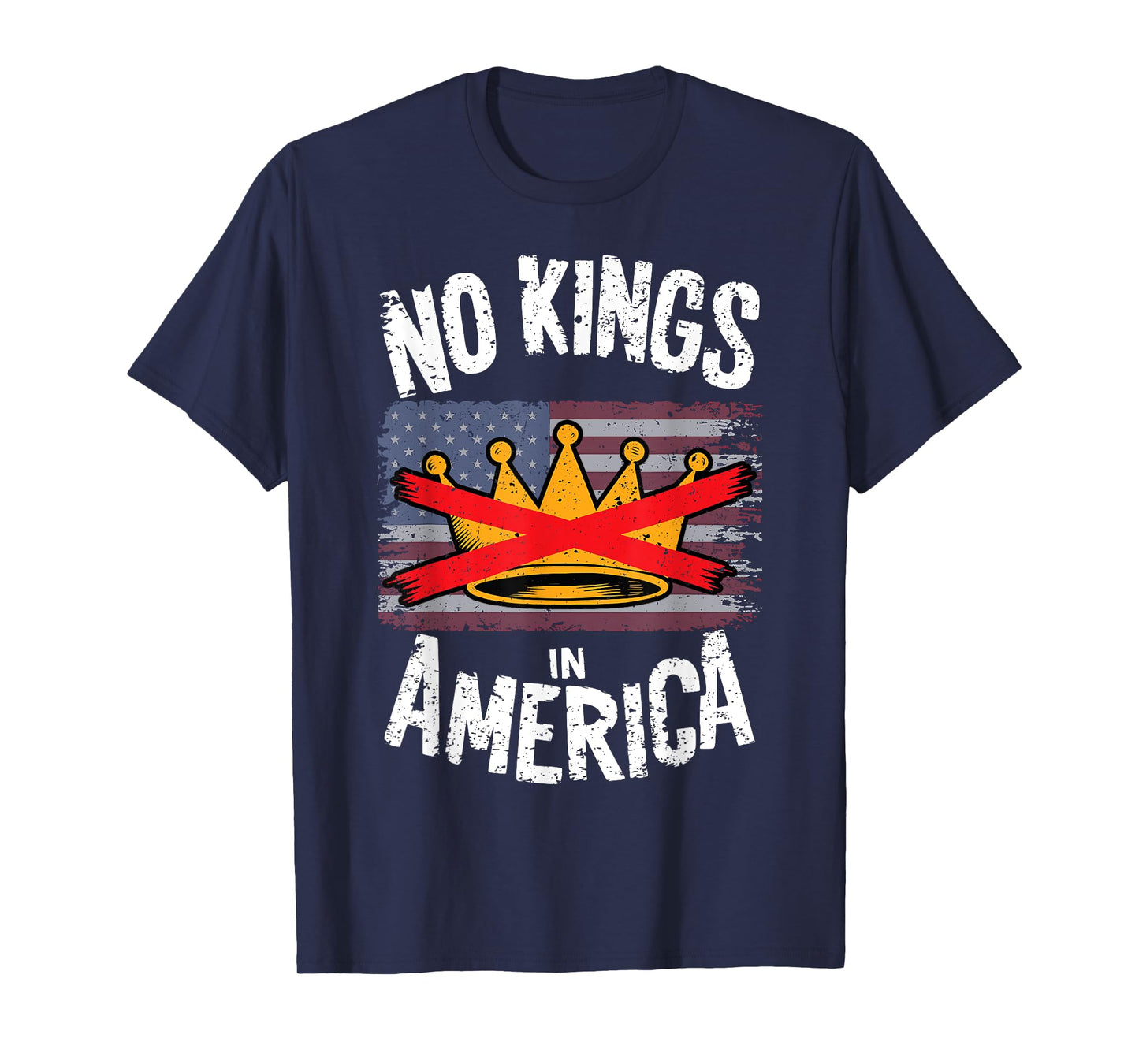 No Kings In America Protest T-Shirt