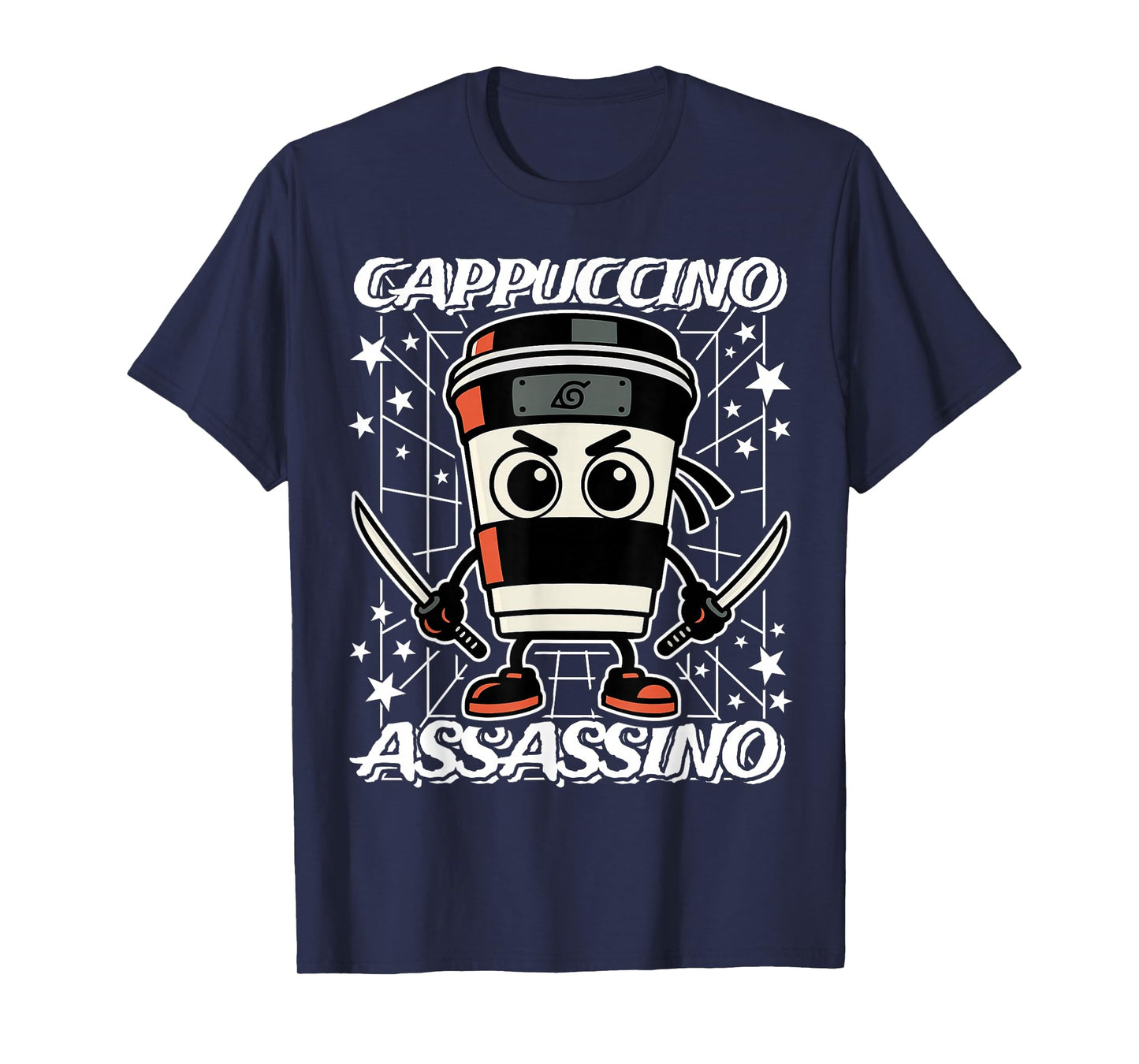 Cappuccino-Assassino Italian-Brainrot Coffee Assassin Meme T-Shirt