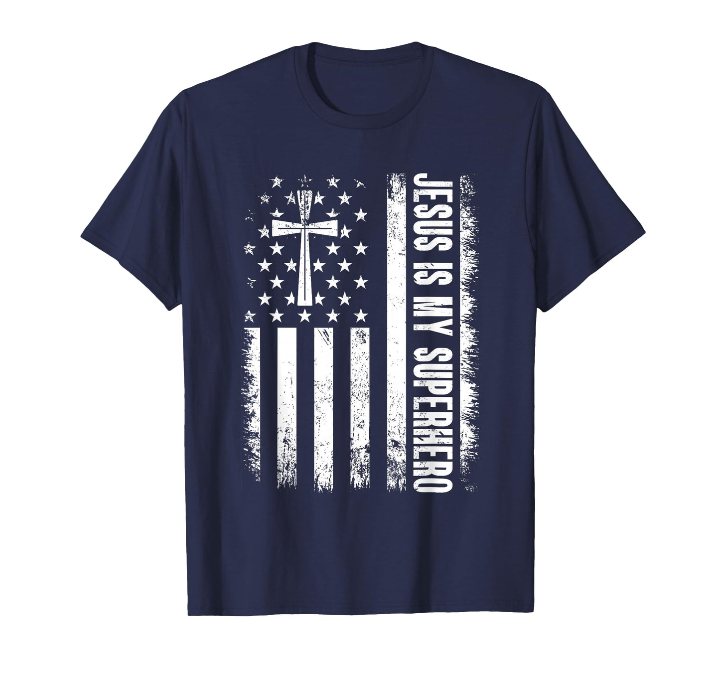 Jesus Is My Superhero - Christian Religious T-Shirt