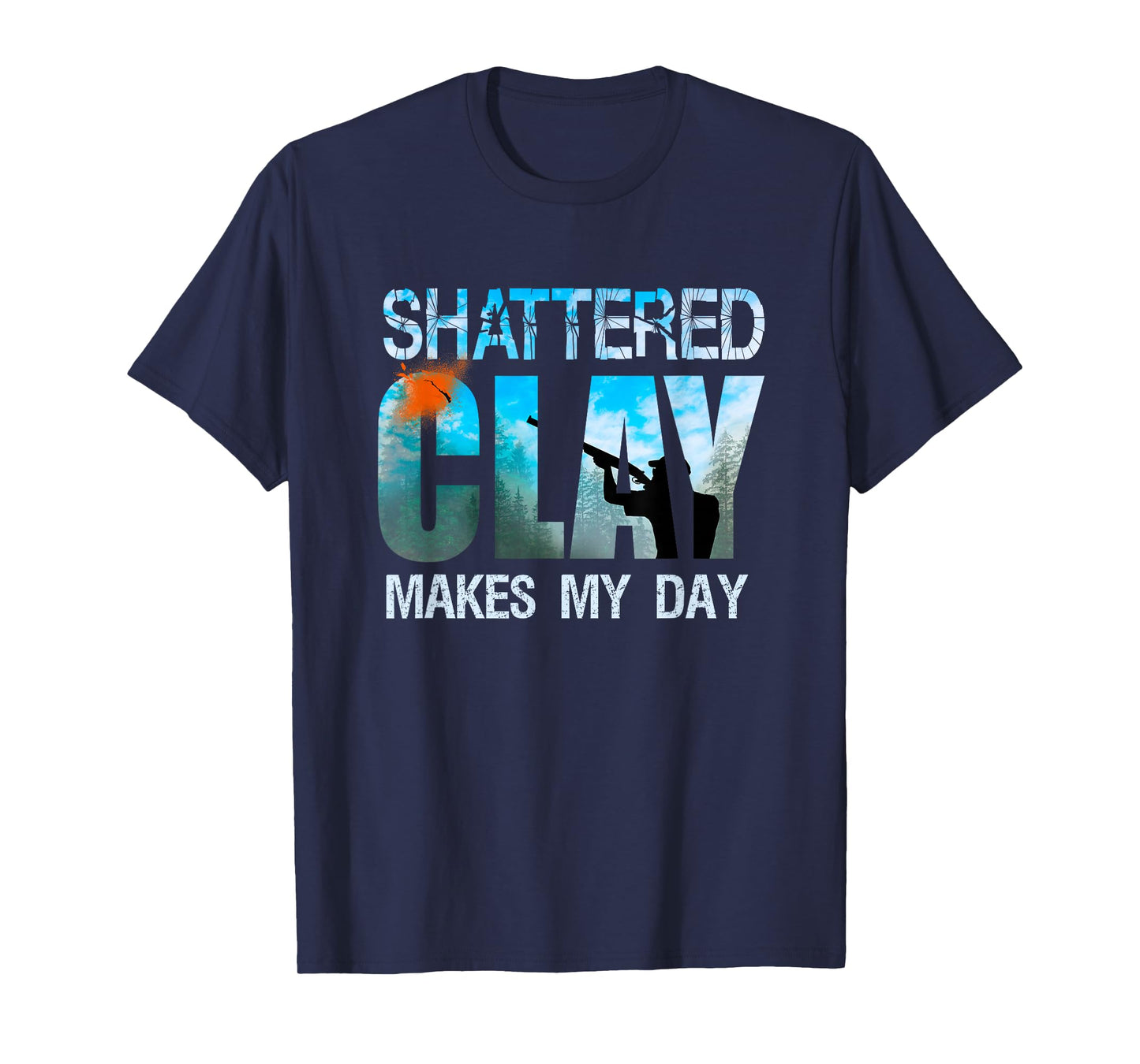 Skeet Trap Clay Shotgun Shooting Sporting Gifts T-Shirt