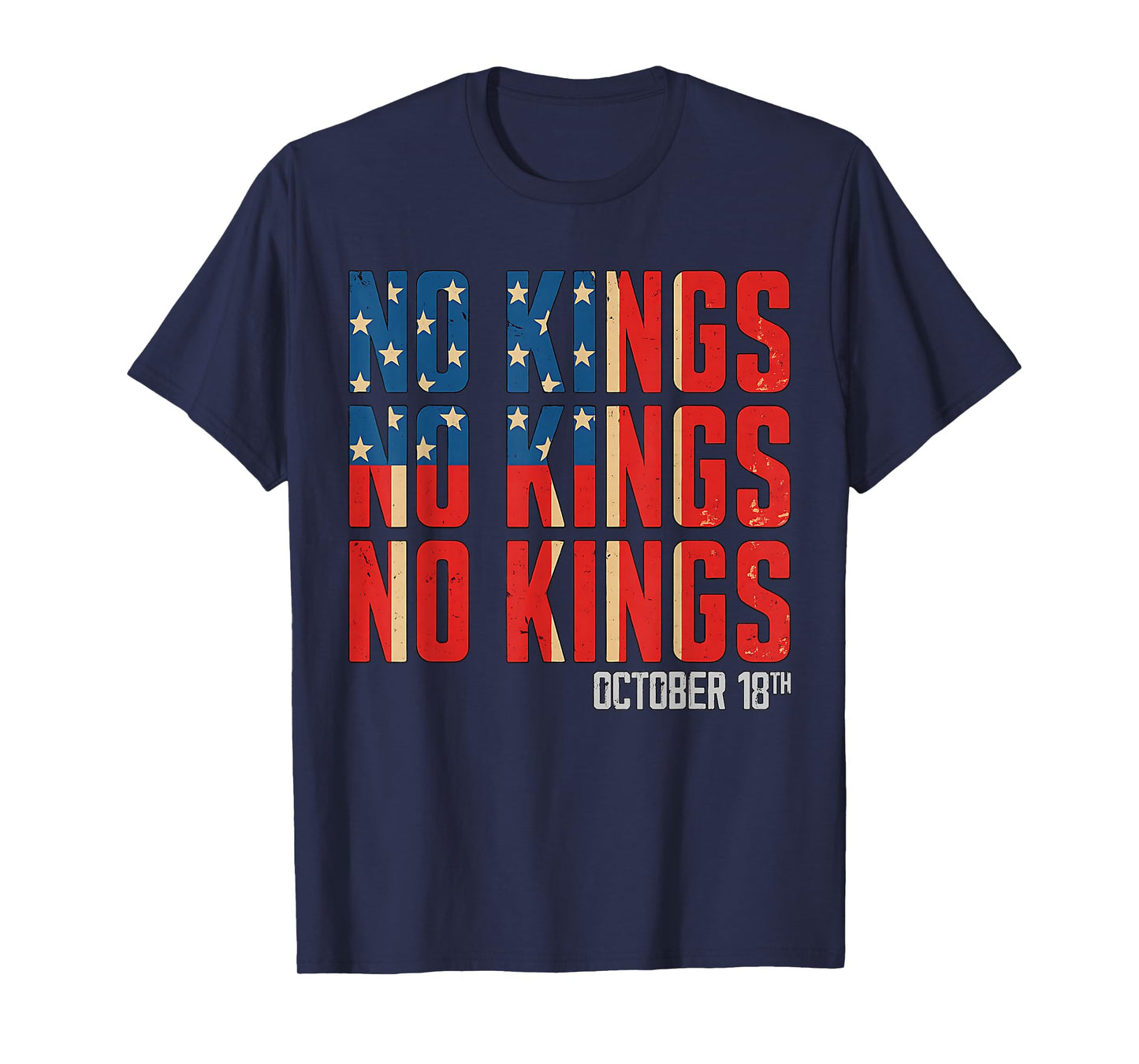 No Kings October 18 Shirt Men Women Kids No Kings 2025 T-Shirt