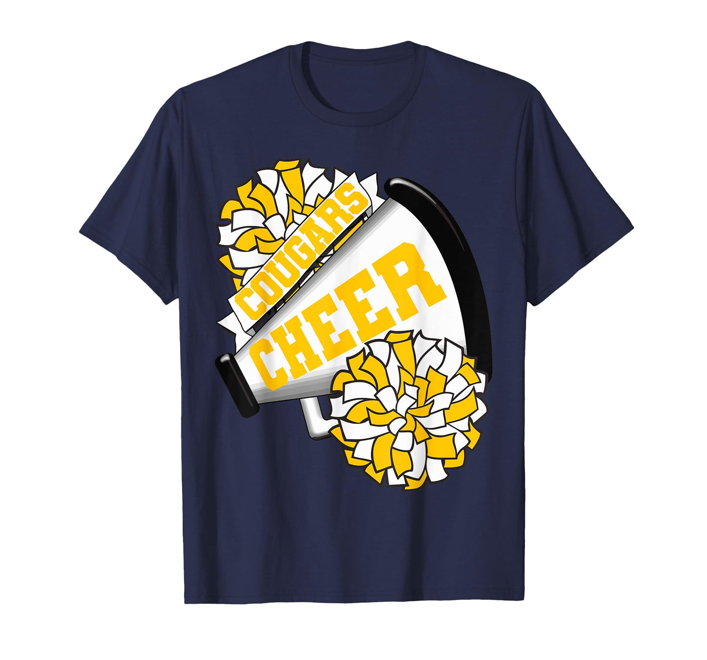 Cougars Cheer Back To School Cheerleading Spirit GY T-Shirt